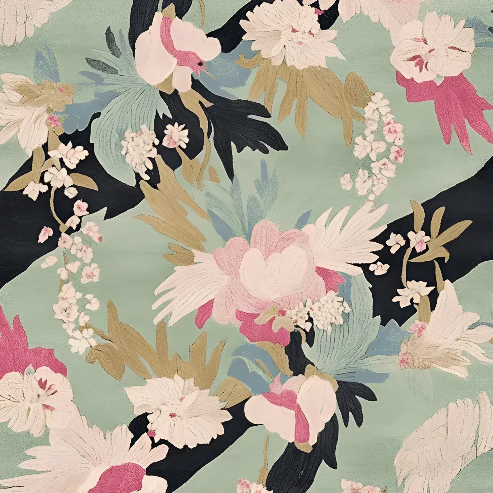 Floral Muse Trail Hand Tufted Rug - Image 5