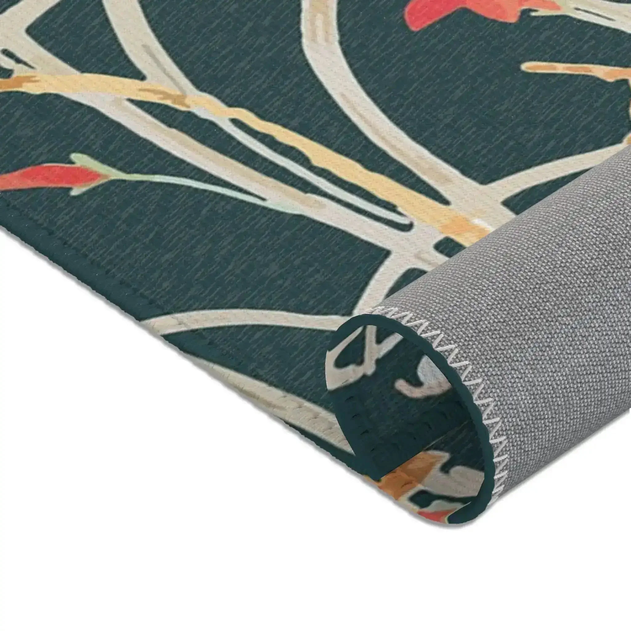 Floral Orchid Garden Accent Rug - Image 9
