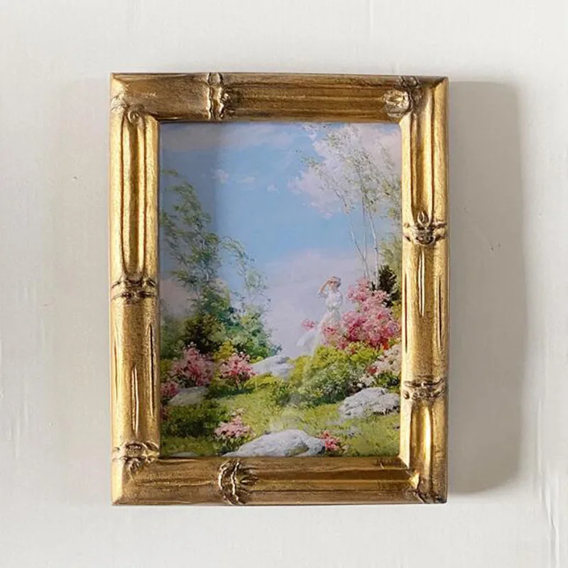 Floral Relief Resin Photo Frame - Image 2