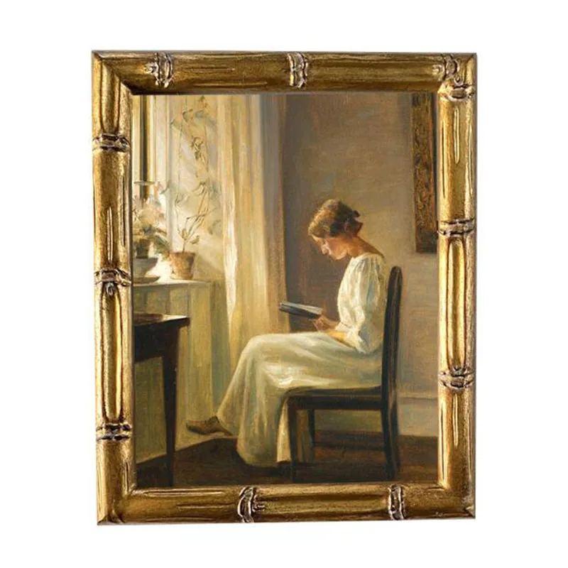 Floral Relief Resin Photo Frame - Image 6