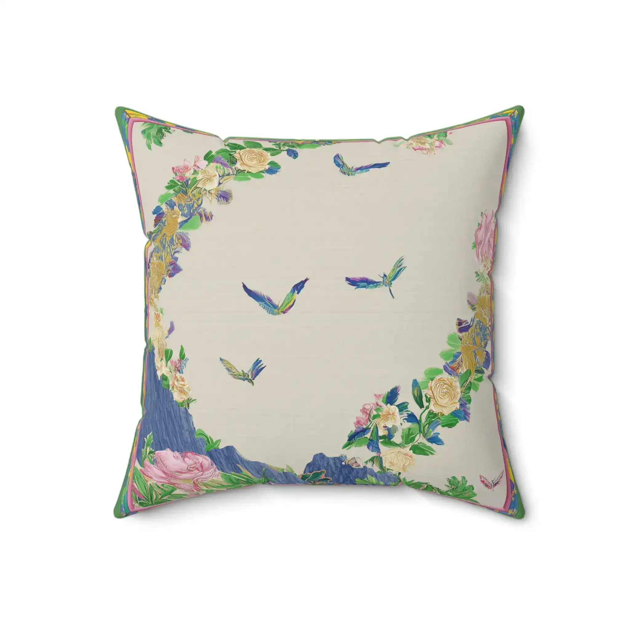 Floral Vista Flight Throw Pillow - Image 5