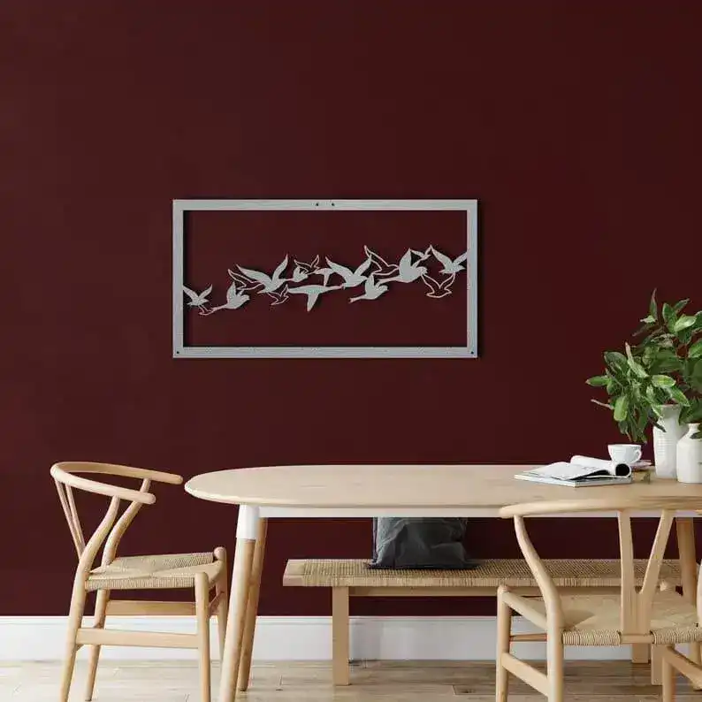 Flying Birds Metal Wall Art - Image 4