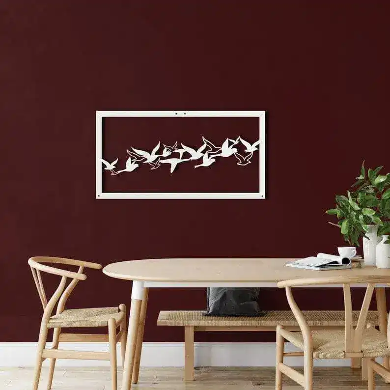 Flying Birds Metal Wall Art - Image 5