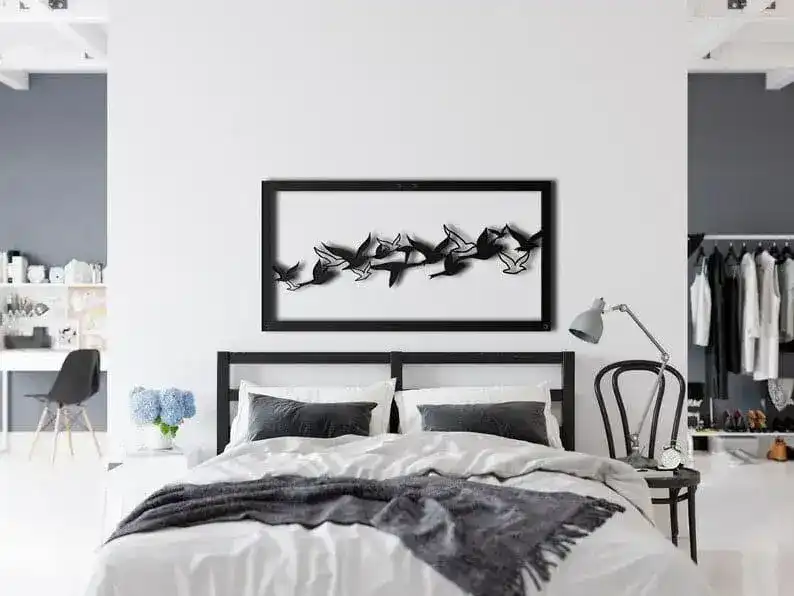 Flying Birds Metal Wall Art - Image 7