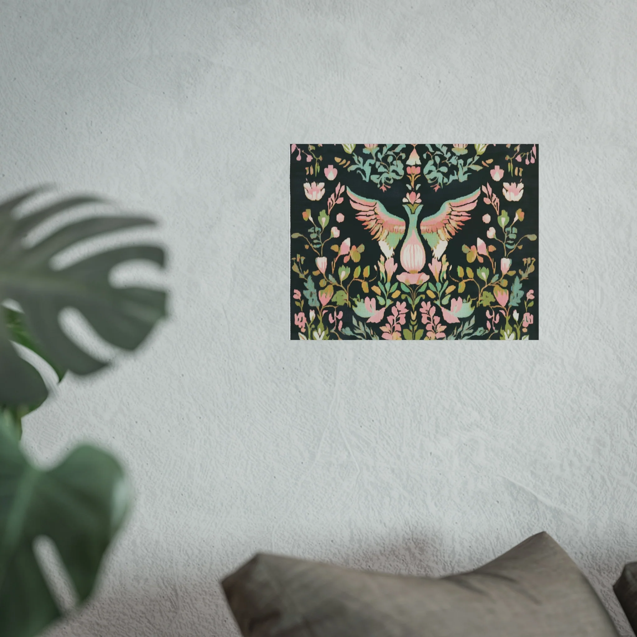 Folk Phoenix Garden Fine Art Poster - Image 31