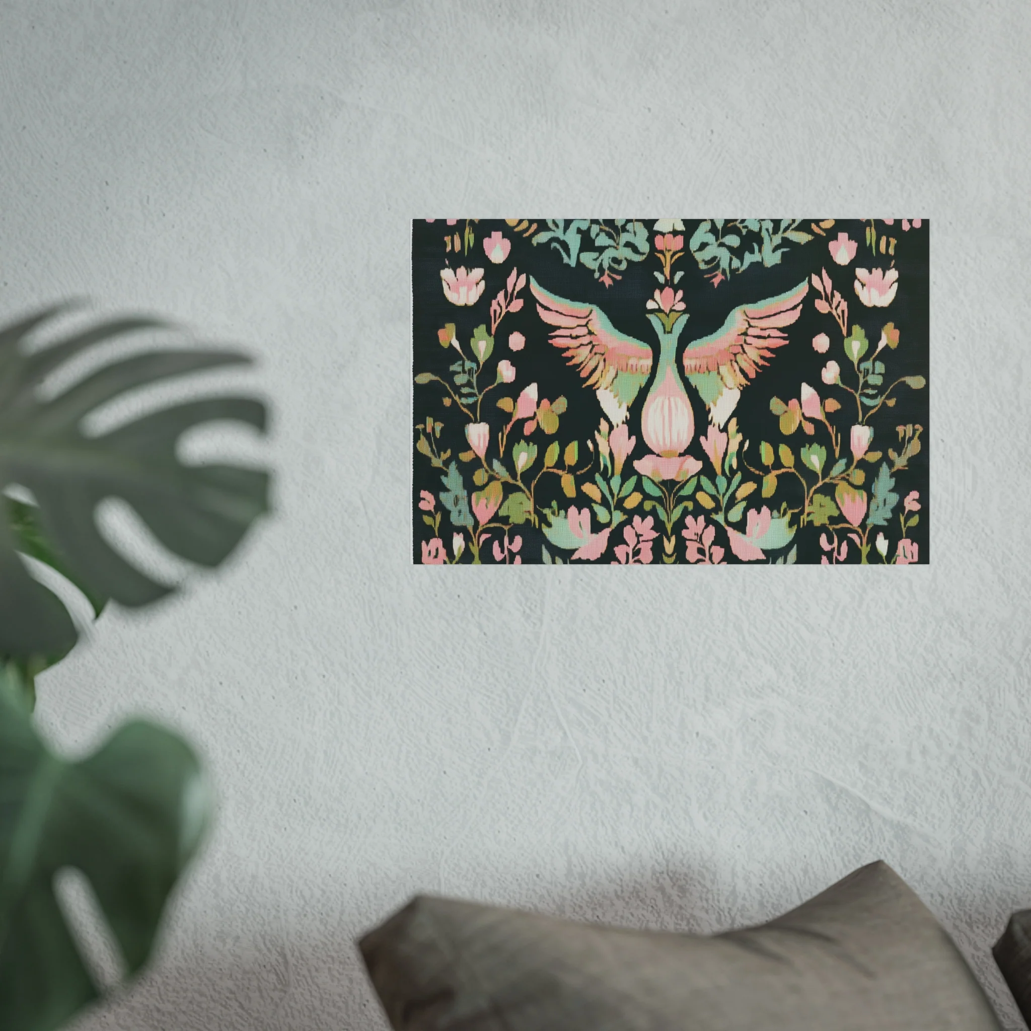 Folk Phoenix Garden Fine Art Poster - Image 35