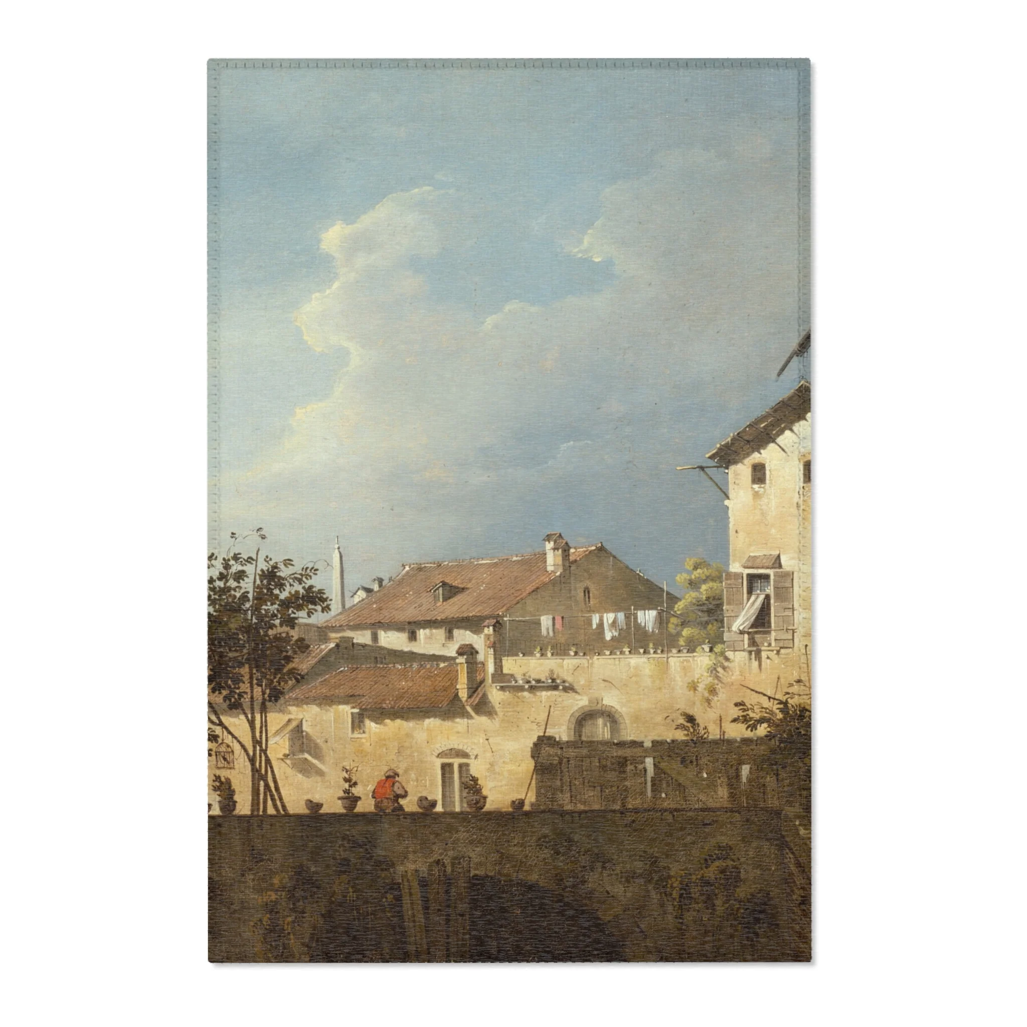Follower of Canaletto - The Terrace | Area Rug