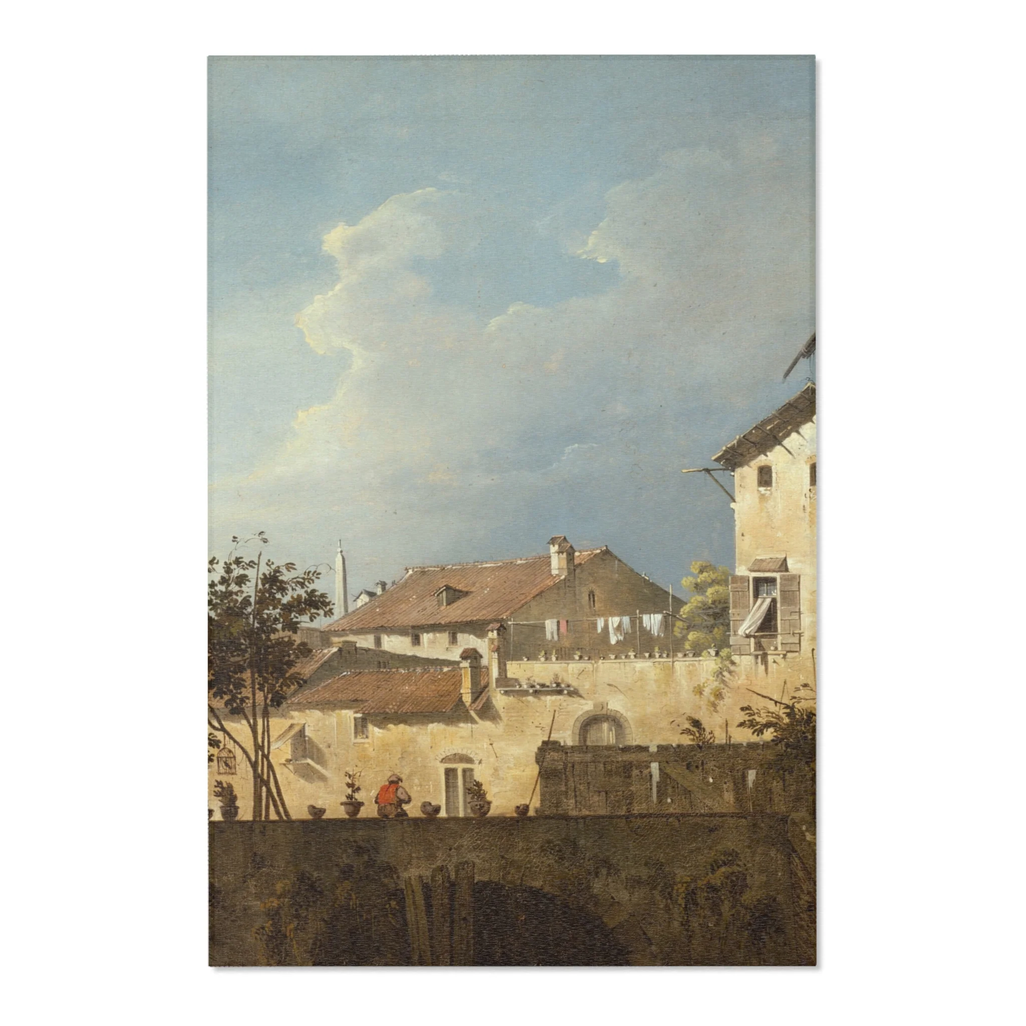 Follower of Canaletto - The Terrace | Area Rug - Image 3