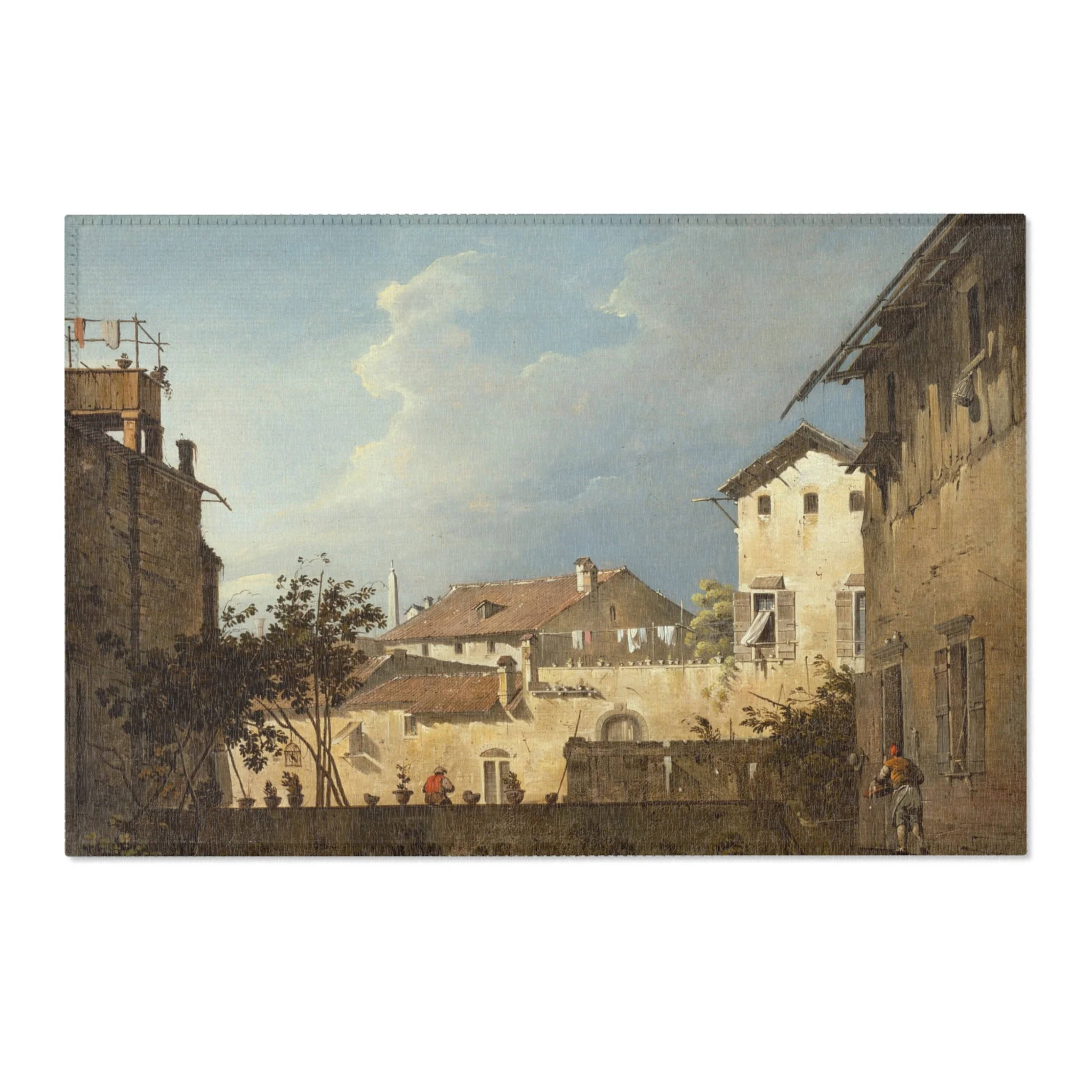 Follower of Canaletto - The Terrace | Area Rug - Image 4
