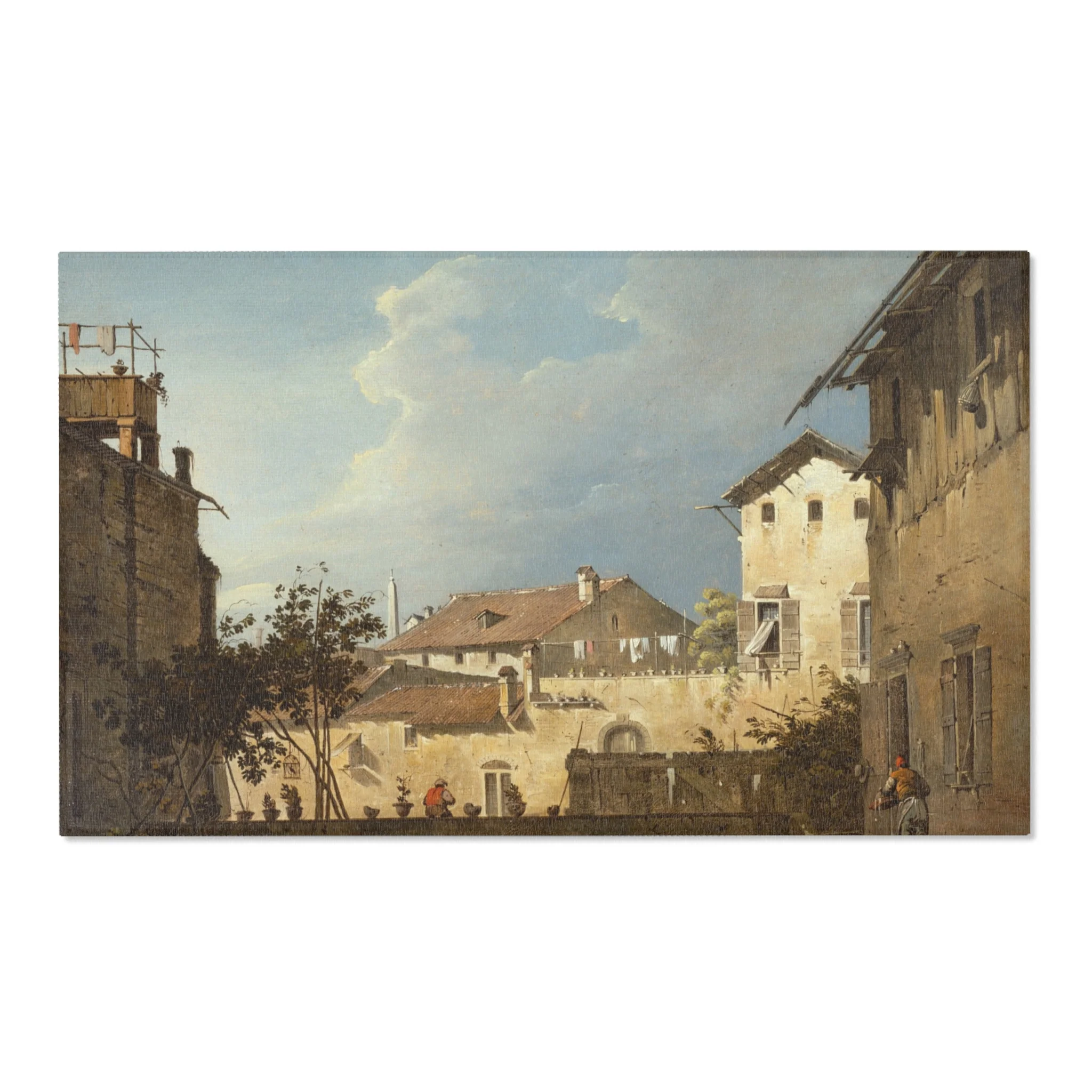 Follower of Canaletto - The Terrace | Area Rug - Image 5