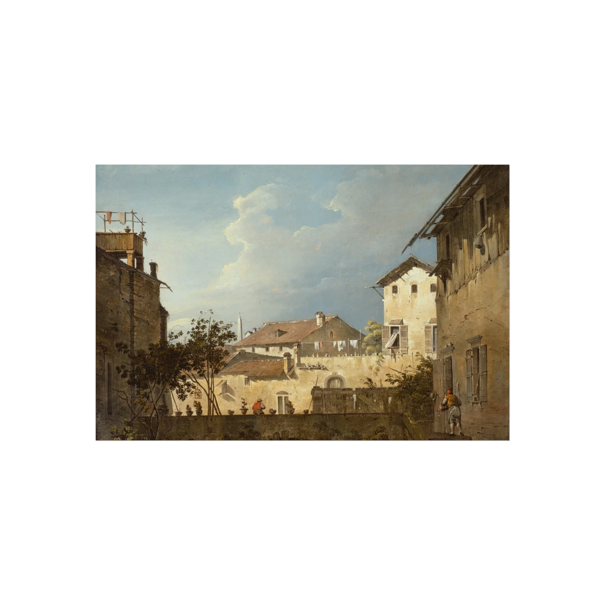 Follower of Canaletto - The Terrace | Fine Art Poster - Image 4