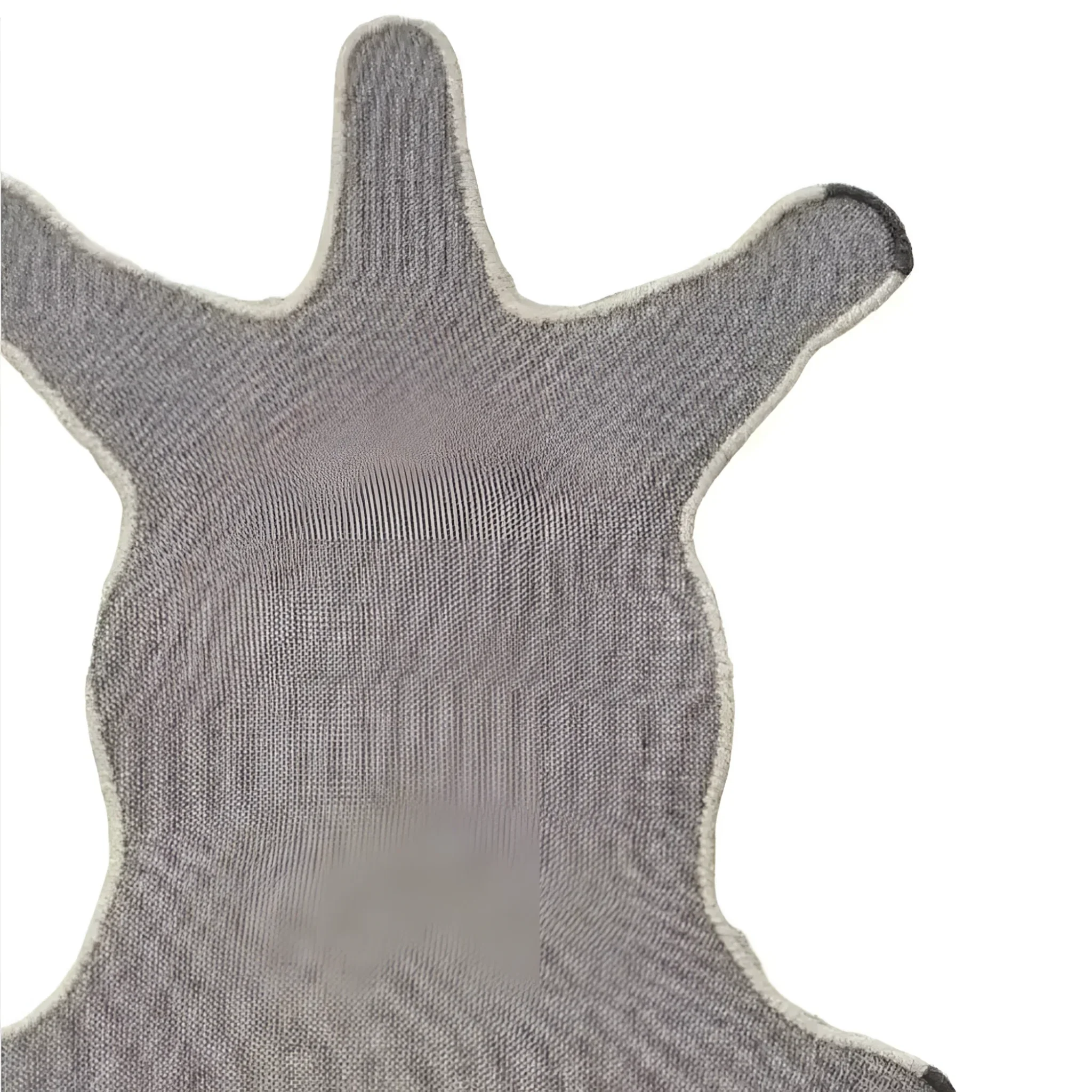 For the Love of Deer Hand Tufted Wool Rug - Light Blue - Image 5