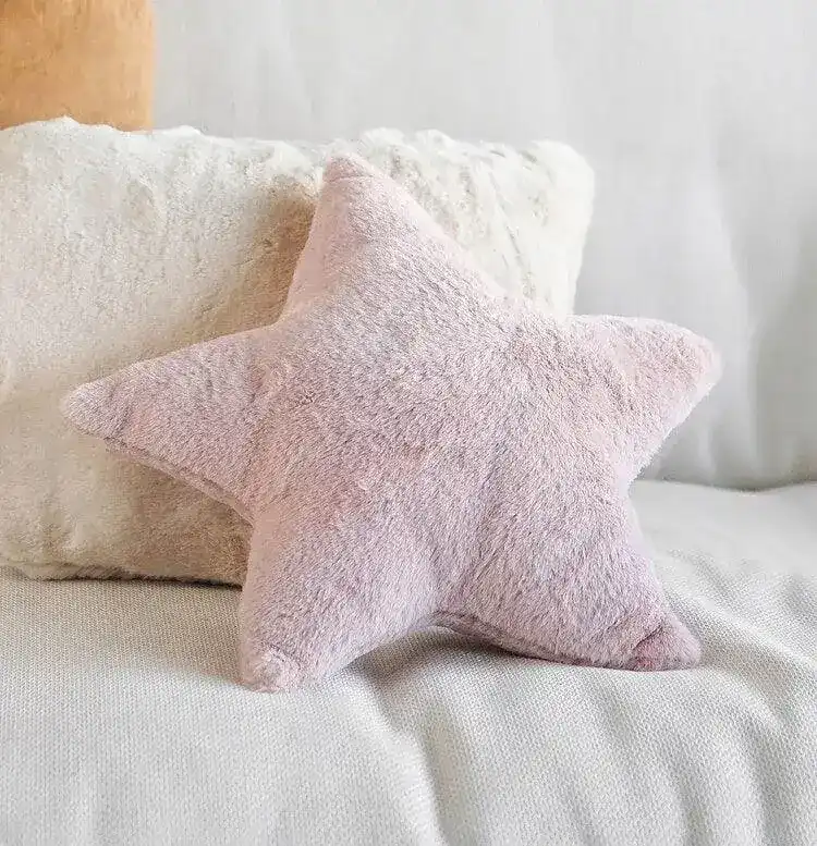 For the Love of Holiday Faux Fur Accent Pillow - Image 5