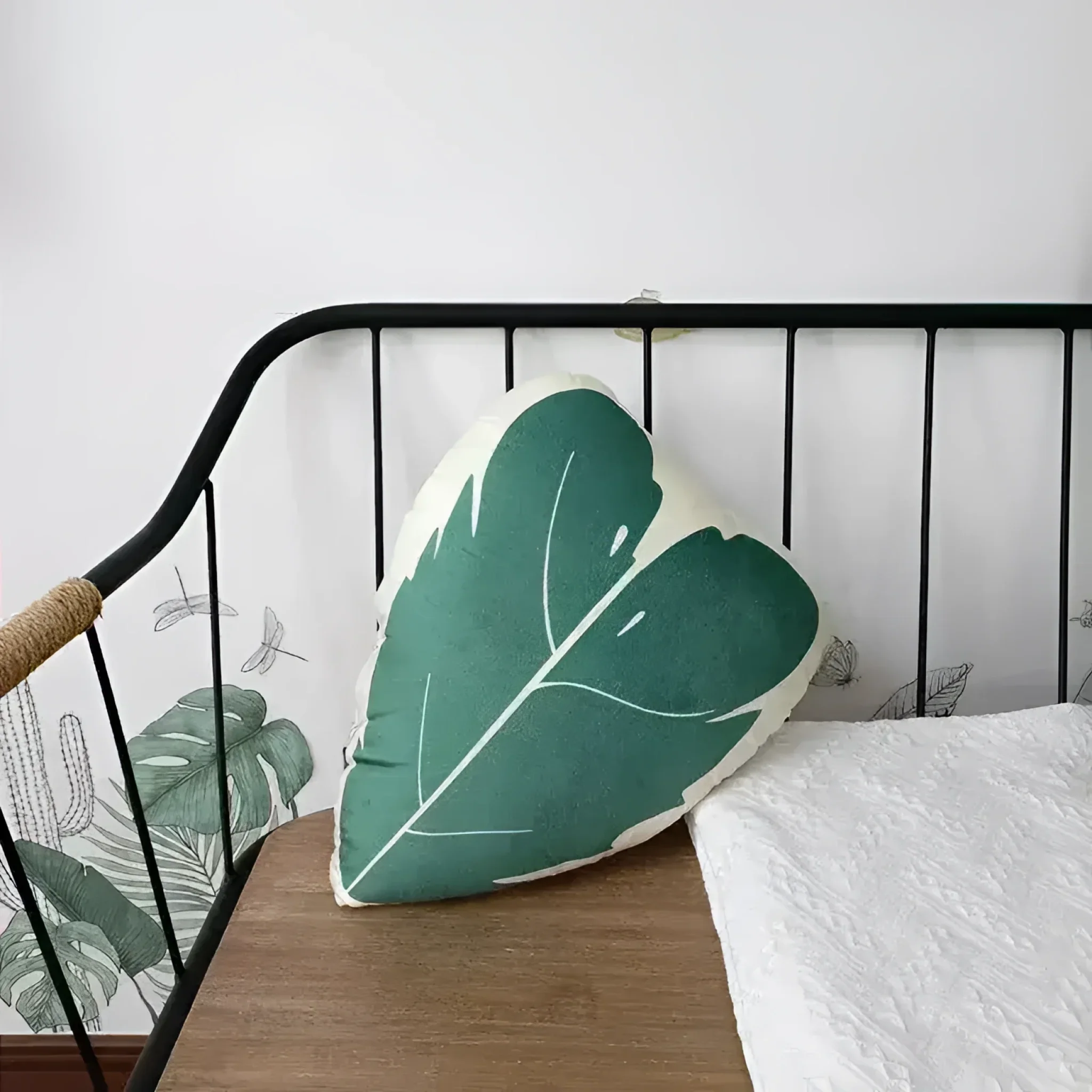 For the Love of Monstera Leaf Decorative Throw Pillow - Image 22