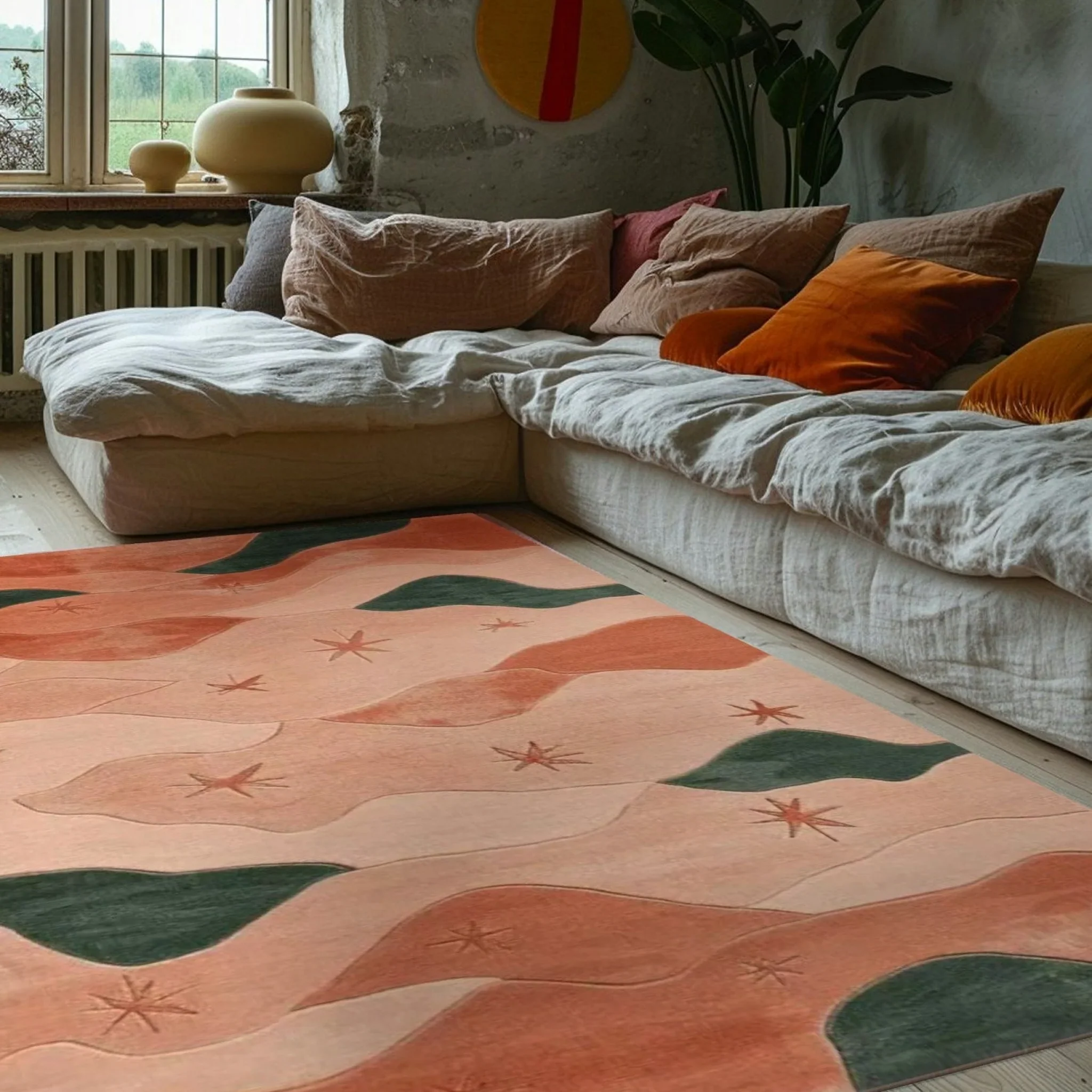 Form Flow Field Hand Tufted Rug - Image 4
