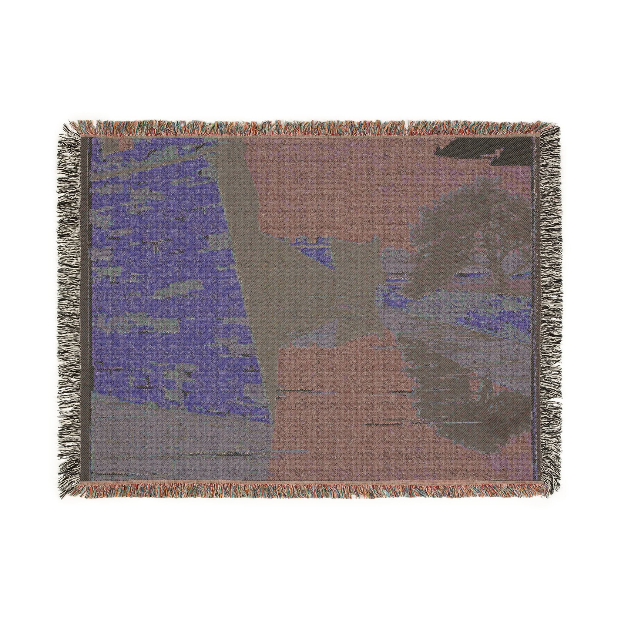 fort-marion-national-monument-st-augustine-florida-wpa-federal-art-pro | Woven Tapestry Blanket - Image 12