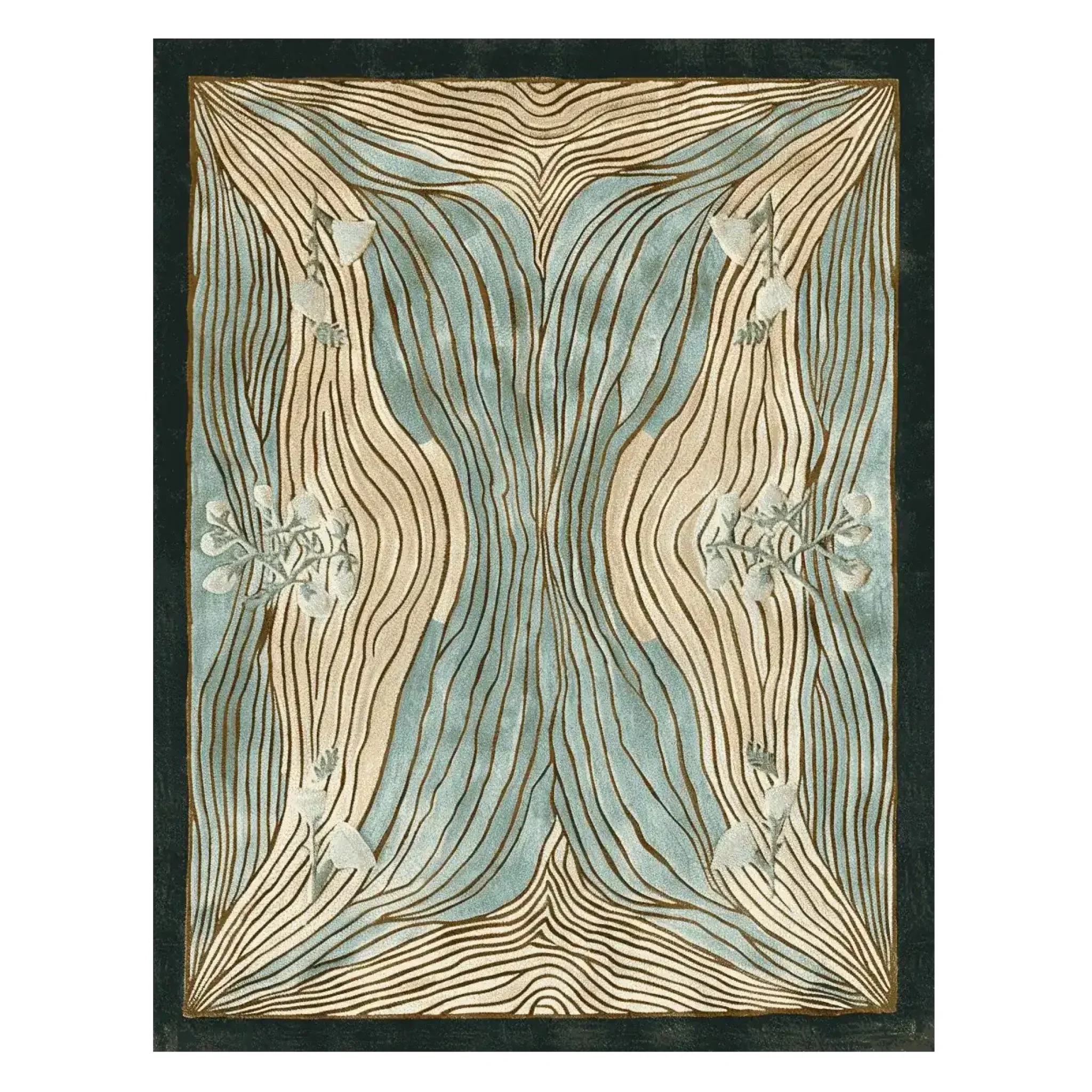 Fossil Trace Field Hand Tufted Rug
