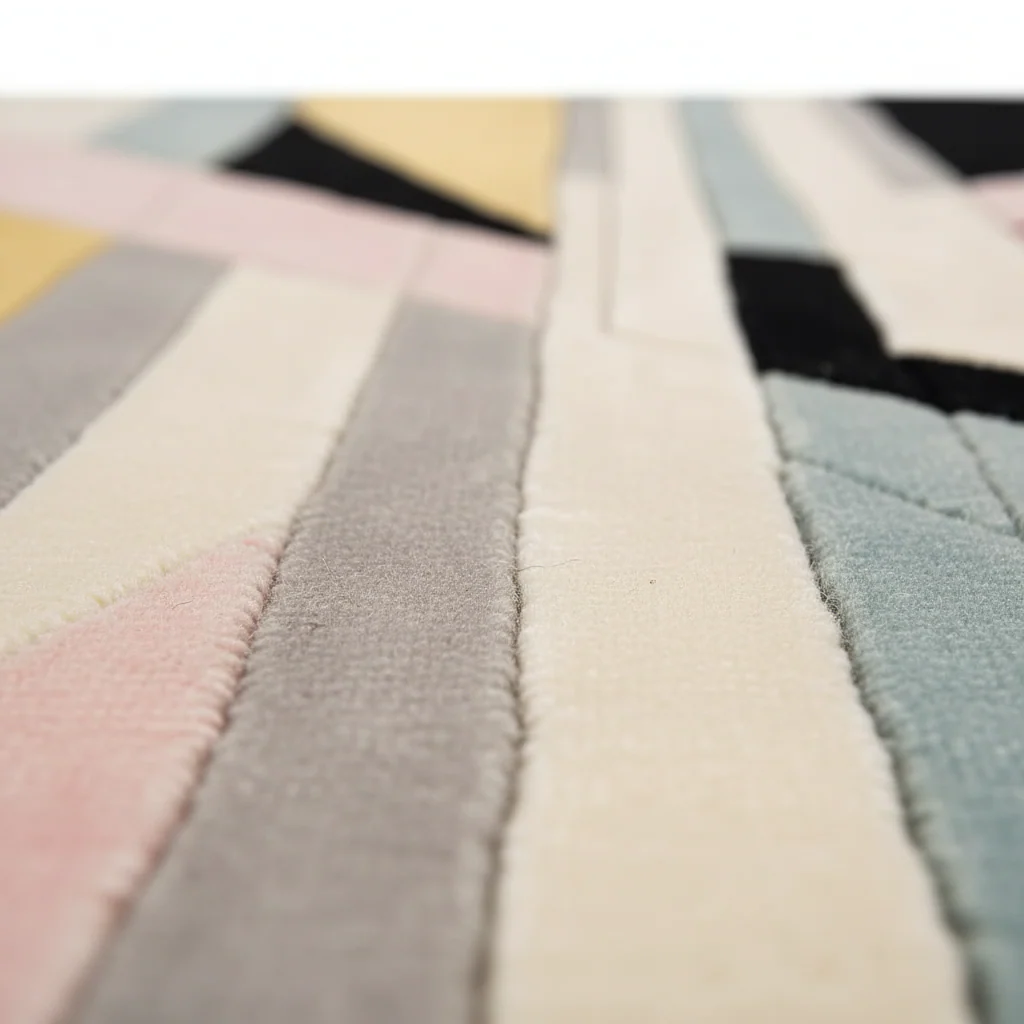 Fractured Light Hand Tufted Rug - Image 3
