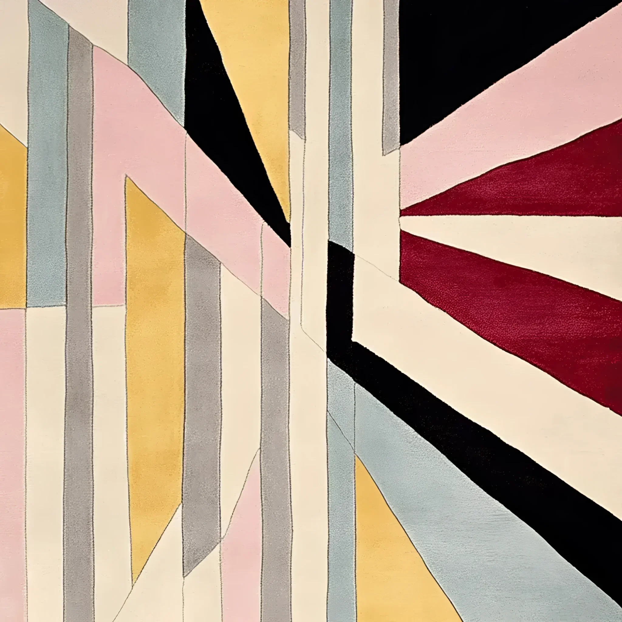 Fractured Light Hand Tufted Rug - Image 4