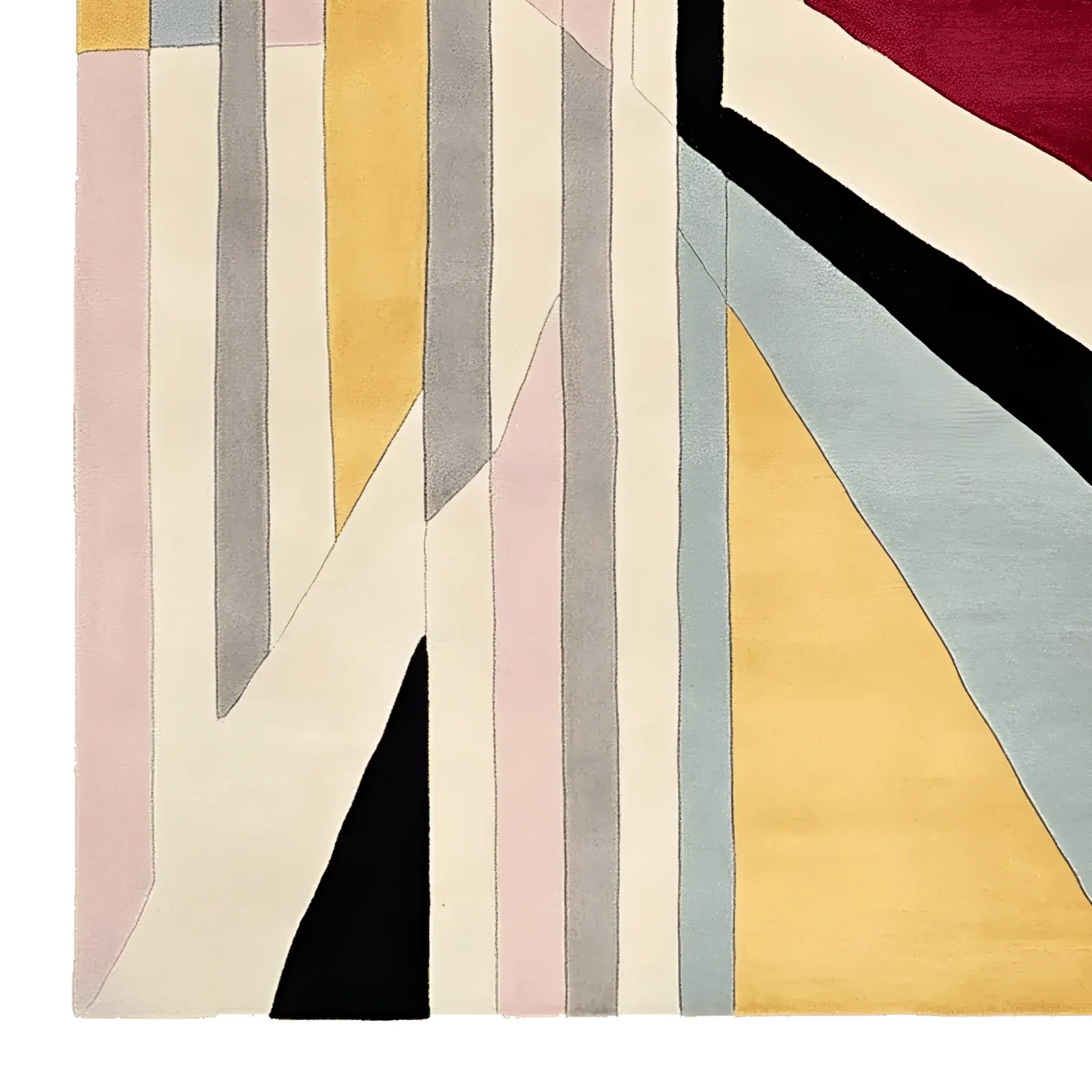 Fractured Light Hand Tufted Rug - Image 5