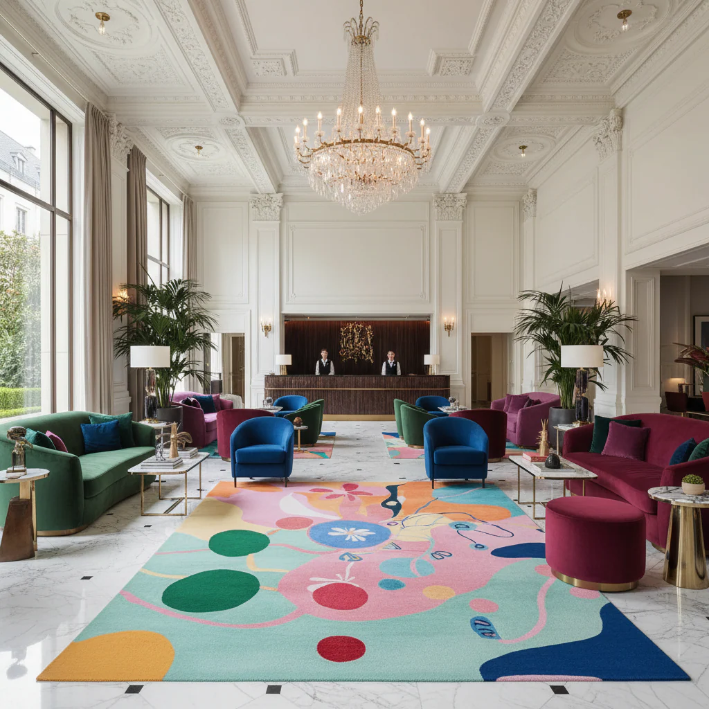 Fragmented Joyscape Hand Tufted Rug - Image 2