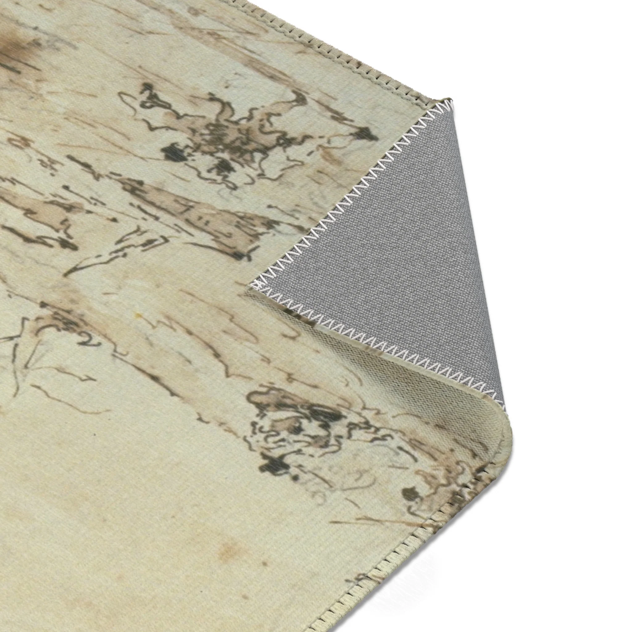 Francesco Guardi - Capriccio with a Squall on the Lagoon | Area Rug - Image 7