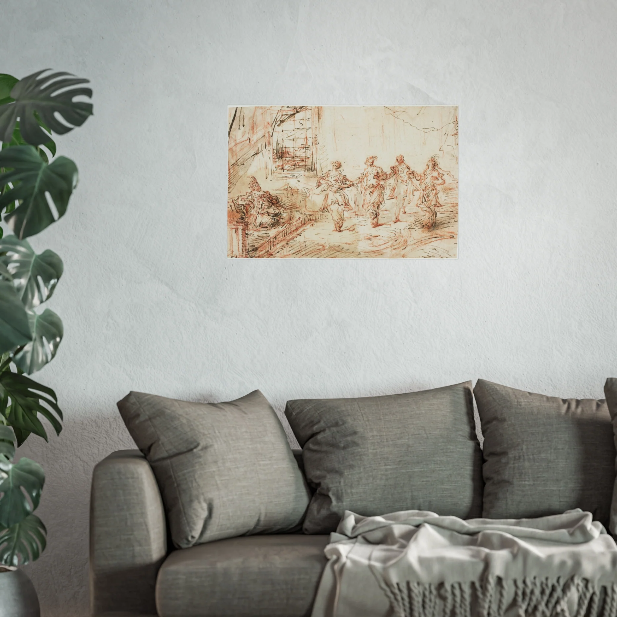 Francesco Guardi - Harem Scene | Fine Art Poster - Image 11
