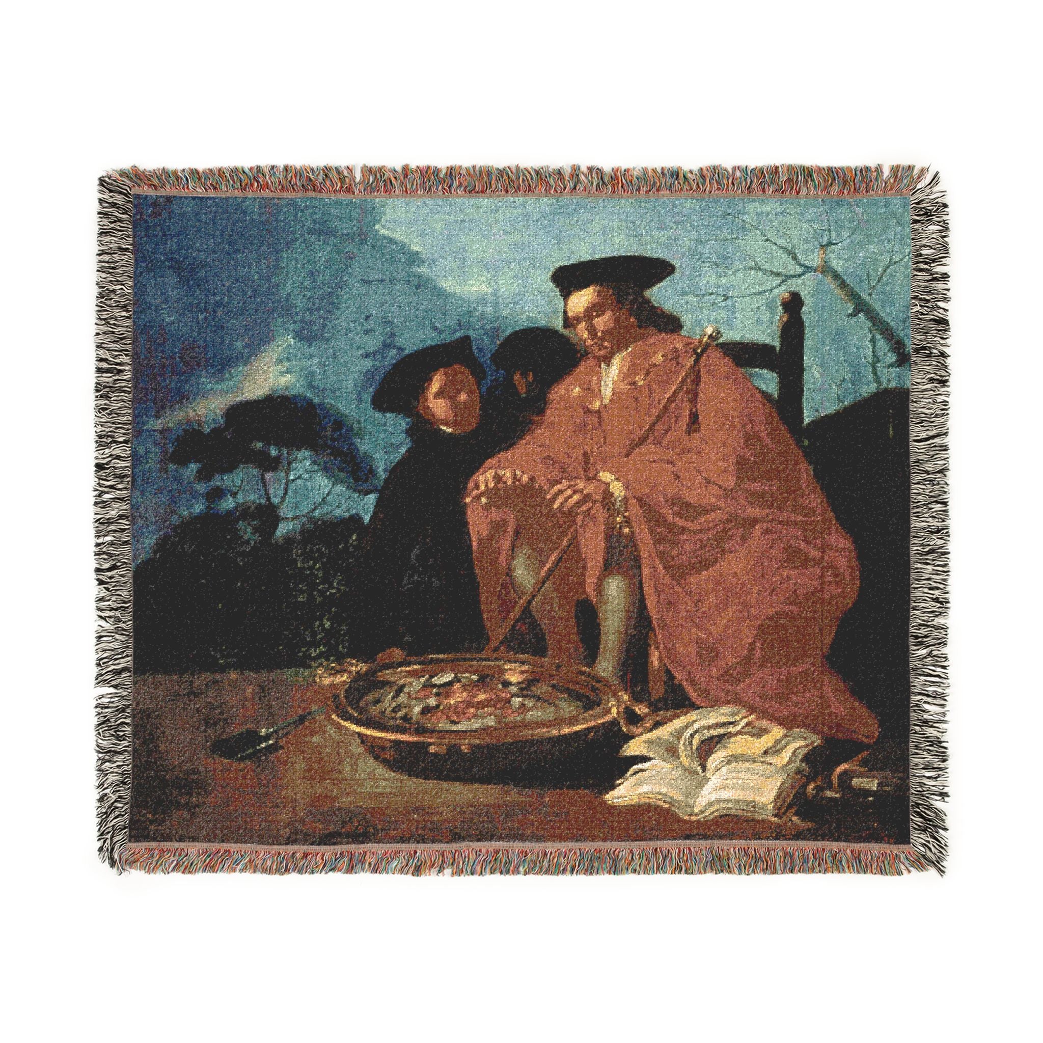 Francisco de Goya - El Médico (The Doctor) - NG 1628 - National Galleries of Scotland | Woven Tapestry Blanket - Image 2