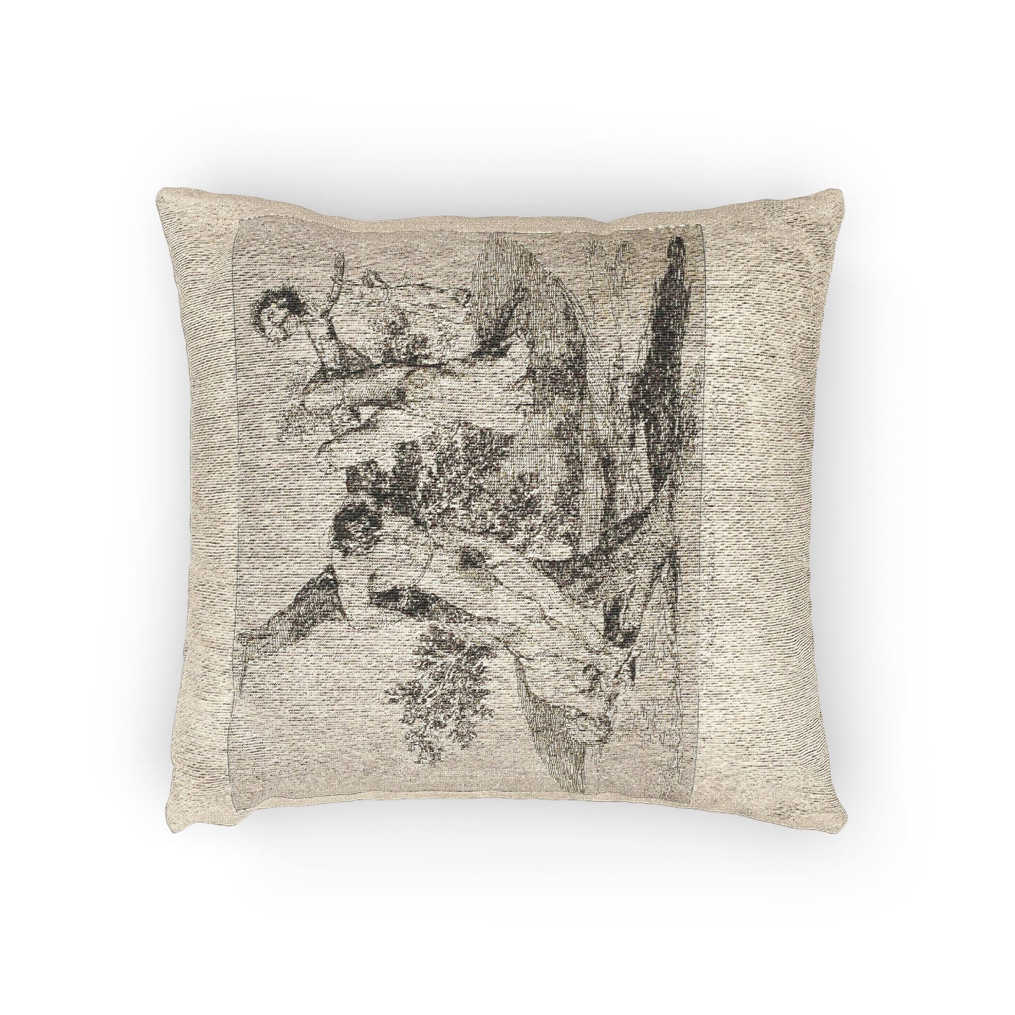 Francisco José de Goya y Lucientes - A Heroic Feat! With Dead Men!, plate 39 from The Disasters of War | Woven Pillow - Image 2