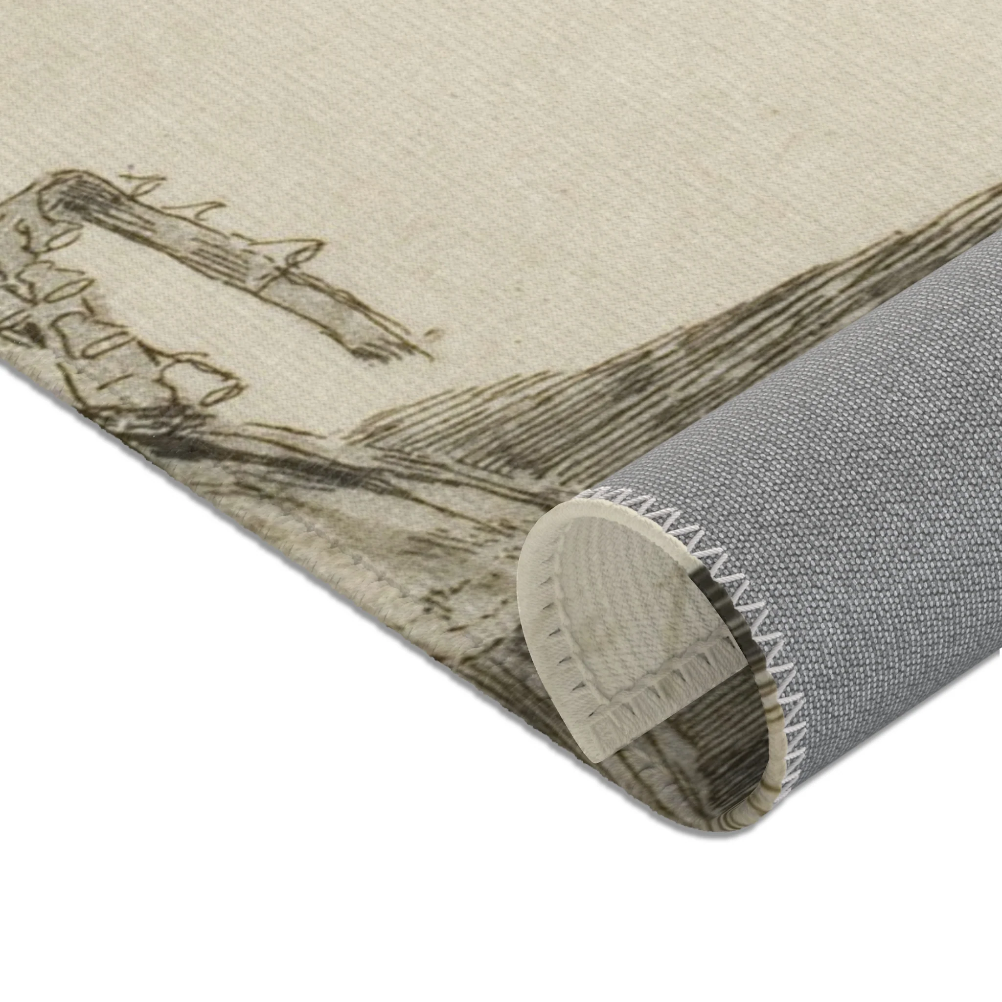 Francisco José de Goya y Lucientes - Animal Folly, from Disparates | Area Rug - Image 10