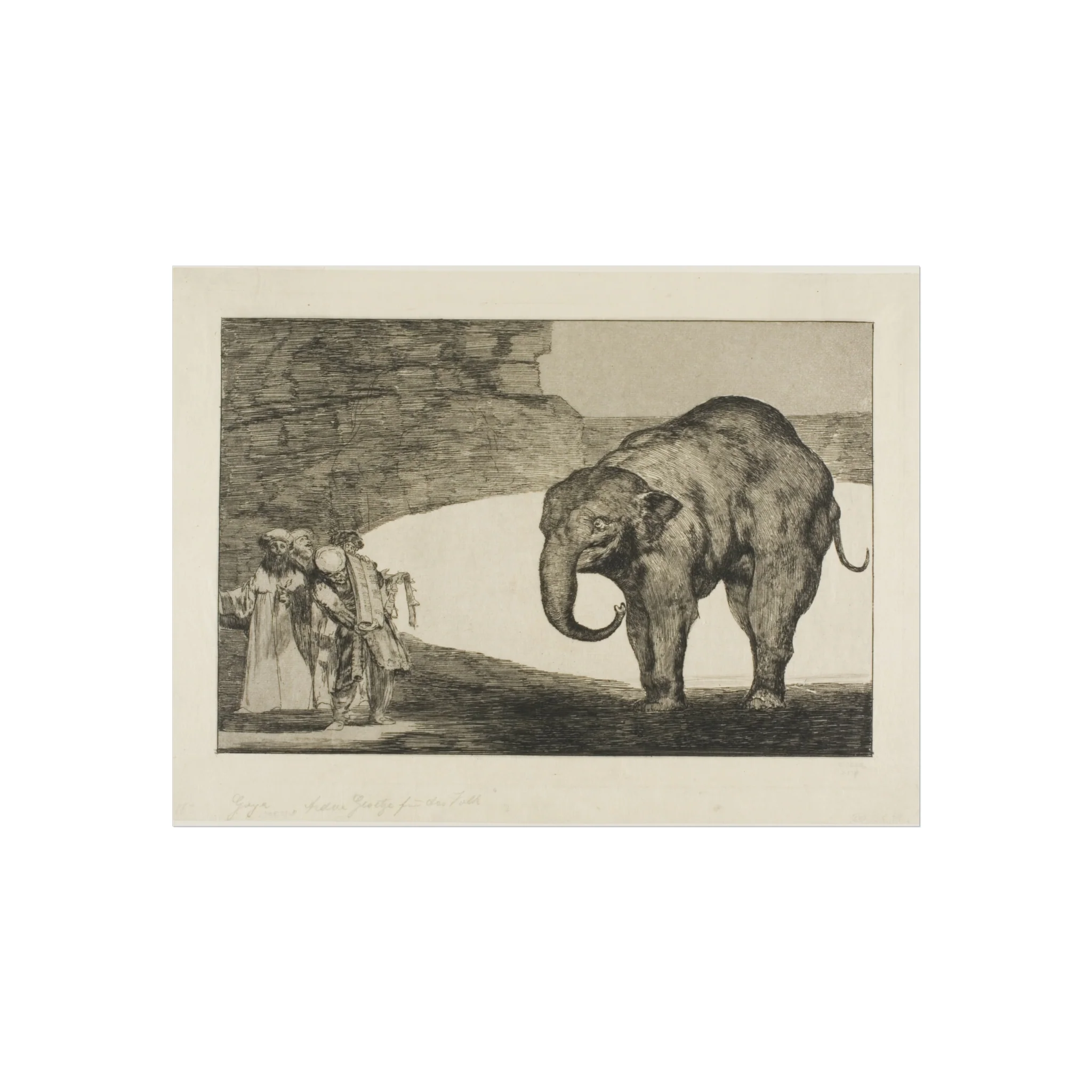 Francisco José de Goya y Lucientes - Animal Folly, from Disparates | Fine Art Poster - Image 3