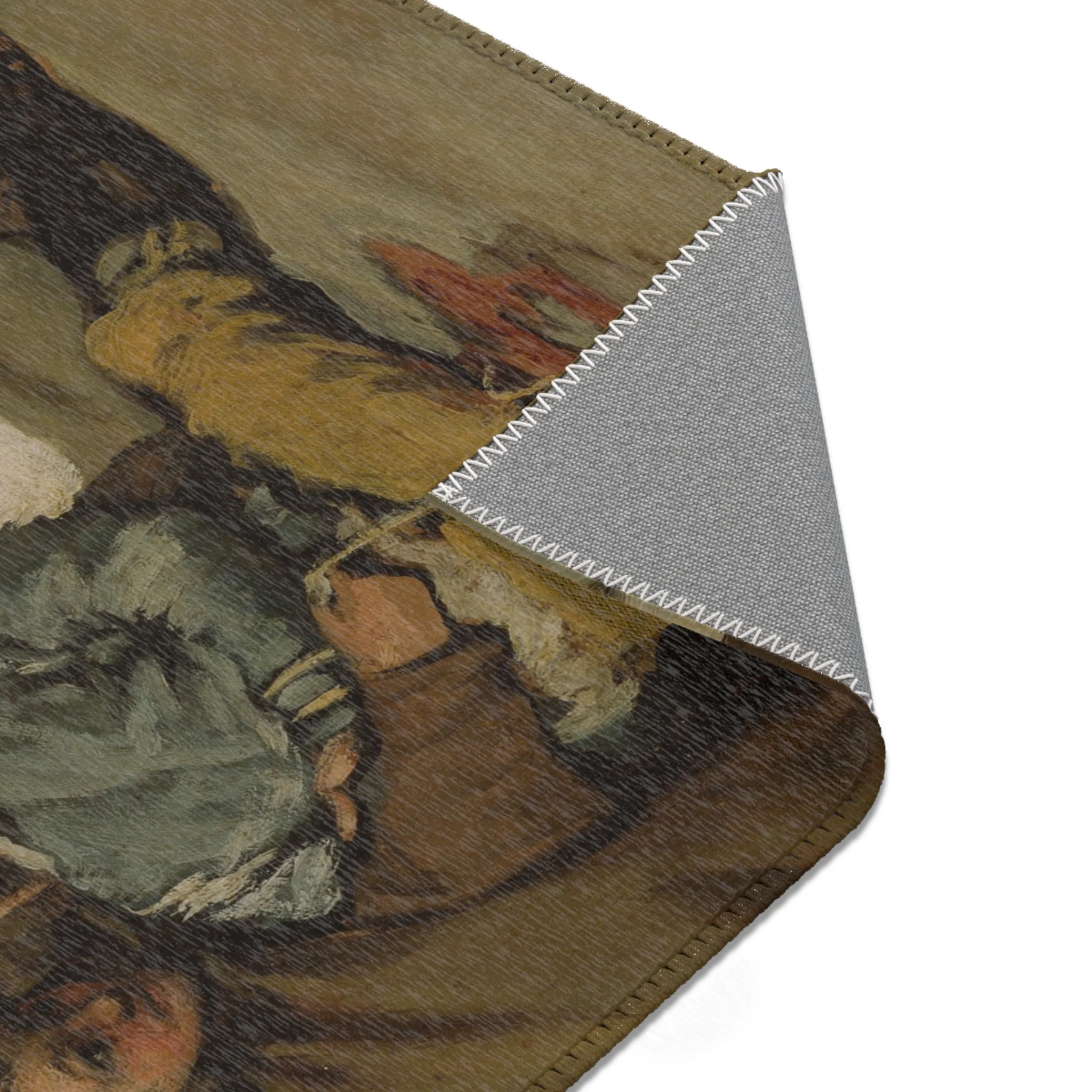 Francisco José de Goya y Lucientes - Friar Pedro Binds El Maragato with a Rope | Area Rug - Image 7