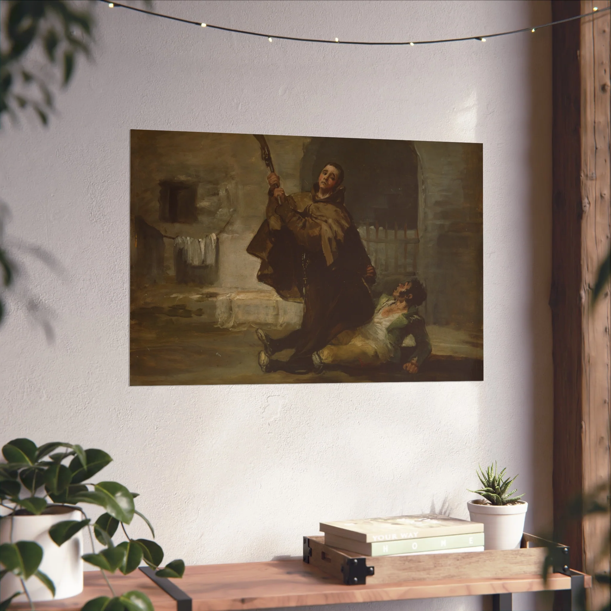 Francisco José de Goya y Lucientes - Friar Pedro Clubs El Maragato with the Butt of the Gun | Fine Art Poster - Image 12