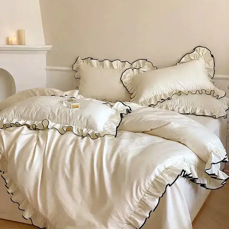 French Princess Ruffle Duvet Set - Image 4