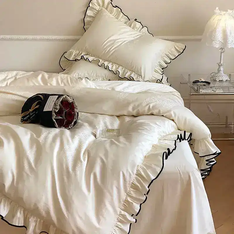 French Princess Ruffle Duvet Set - Image 6