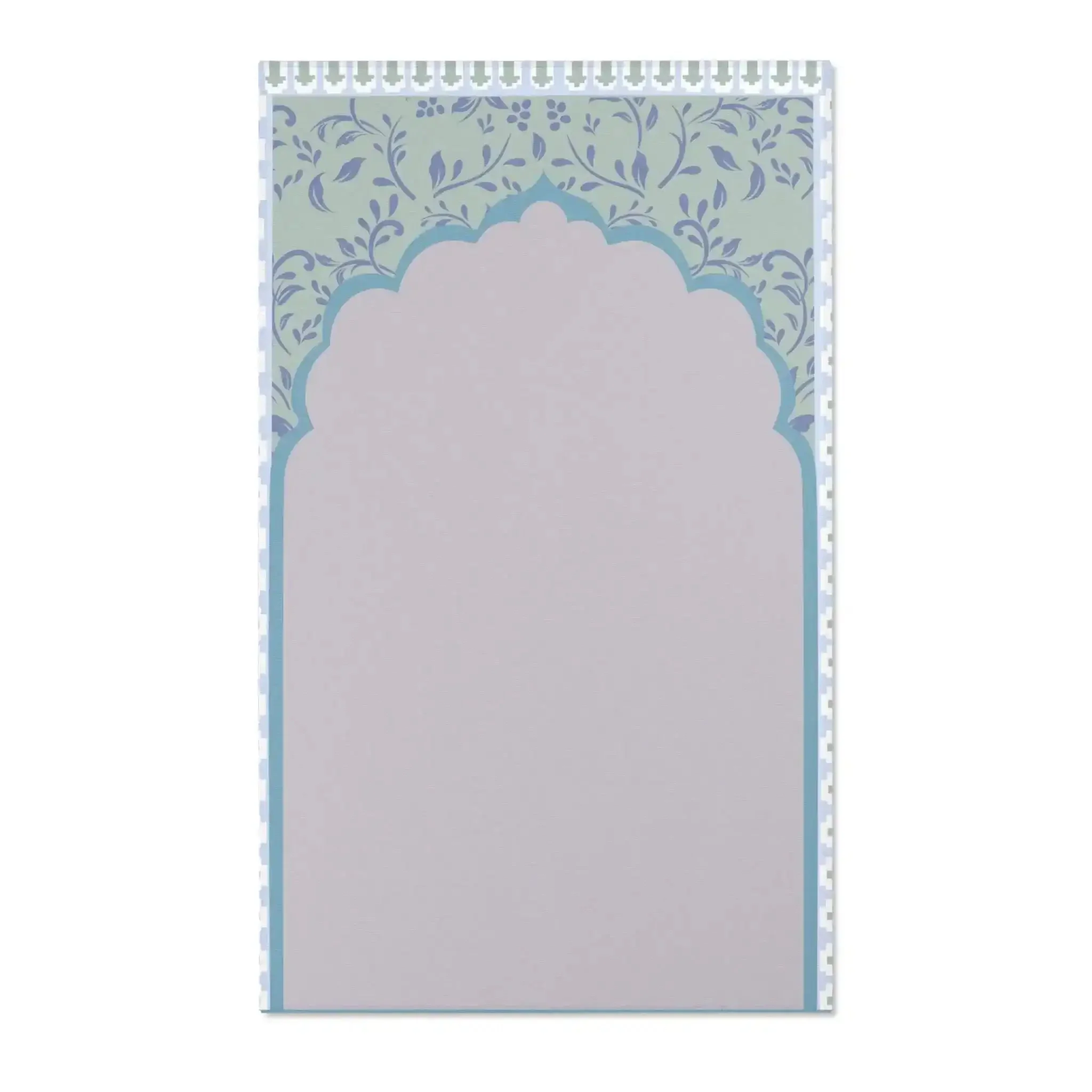 Frosted Indigo Arch Accent Rug
