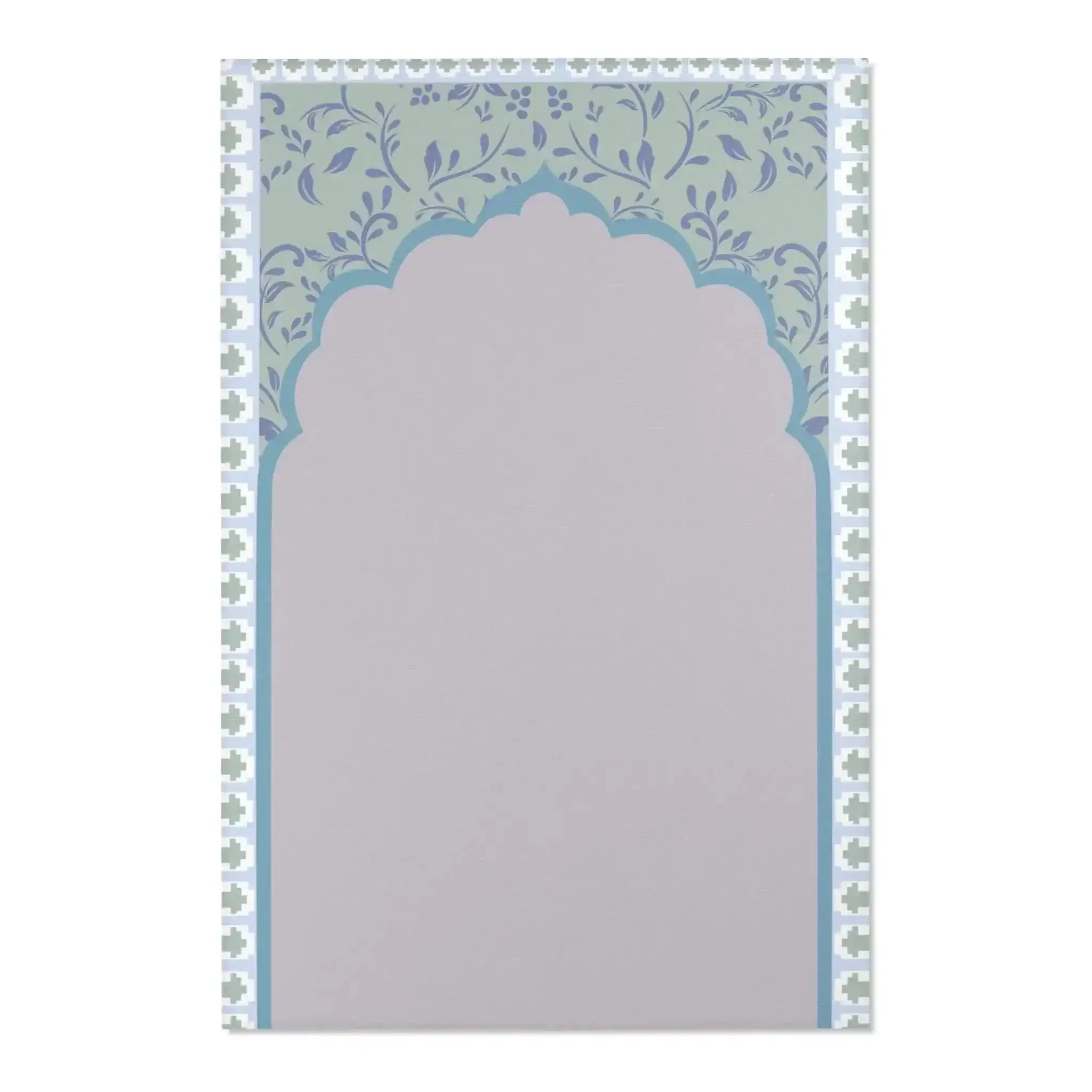 Frosted Indigo Arch Accent Rug - Image 3