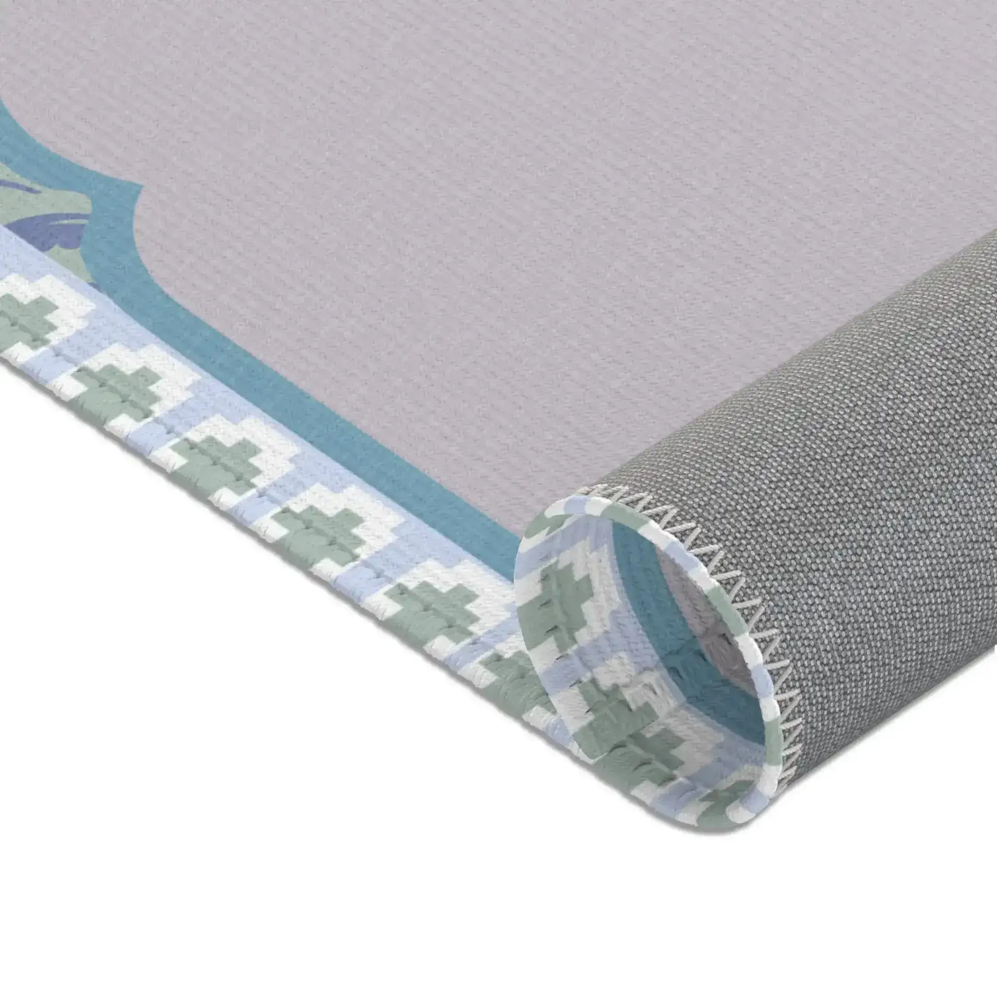 Frosted Indigo Arch Accent Rug - Image 7