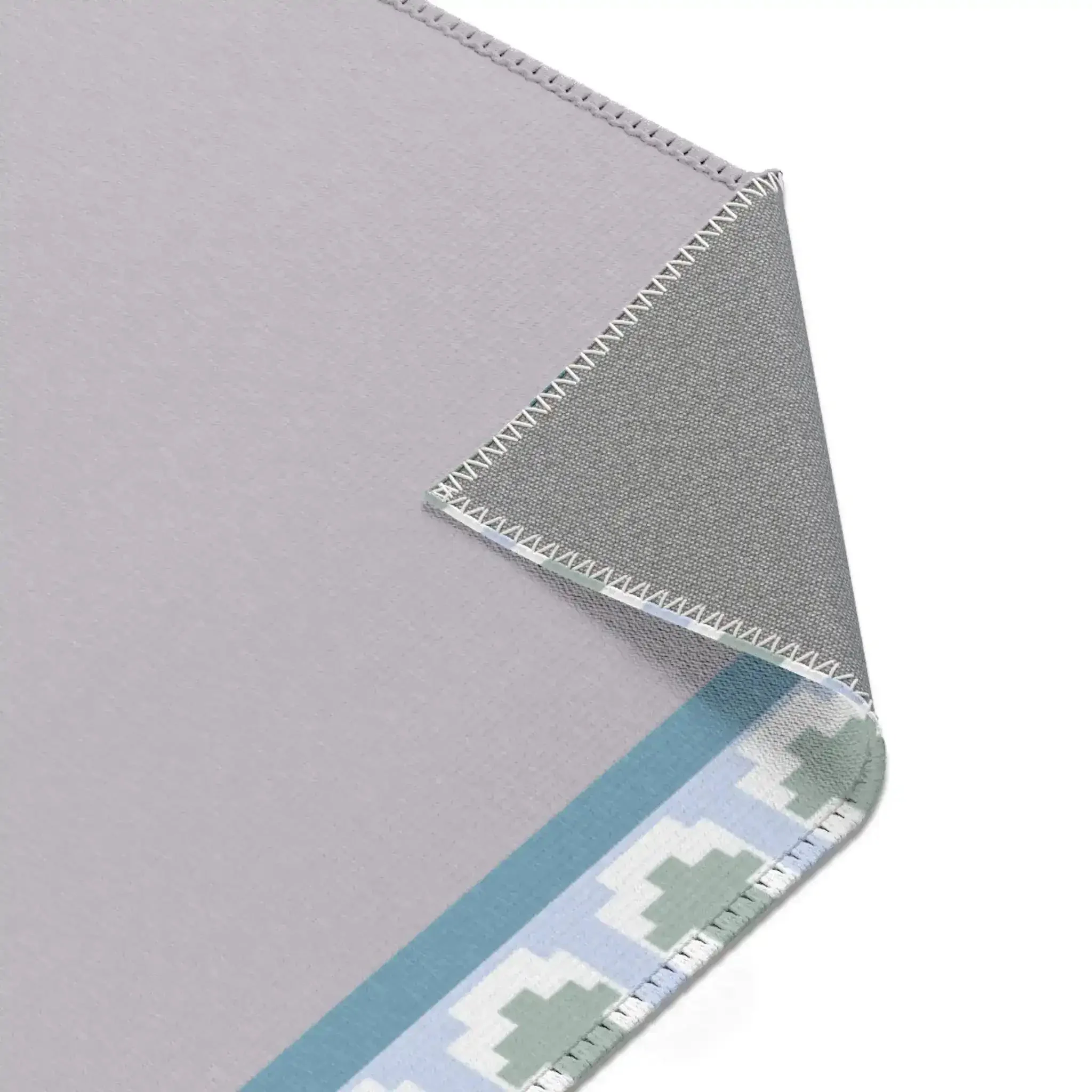 Frosted Indigo Arch Accent Rug - Image 8