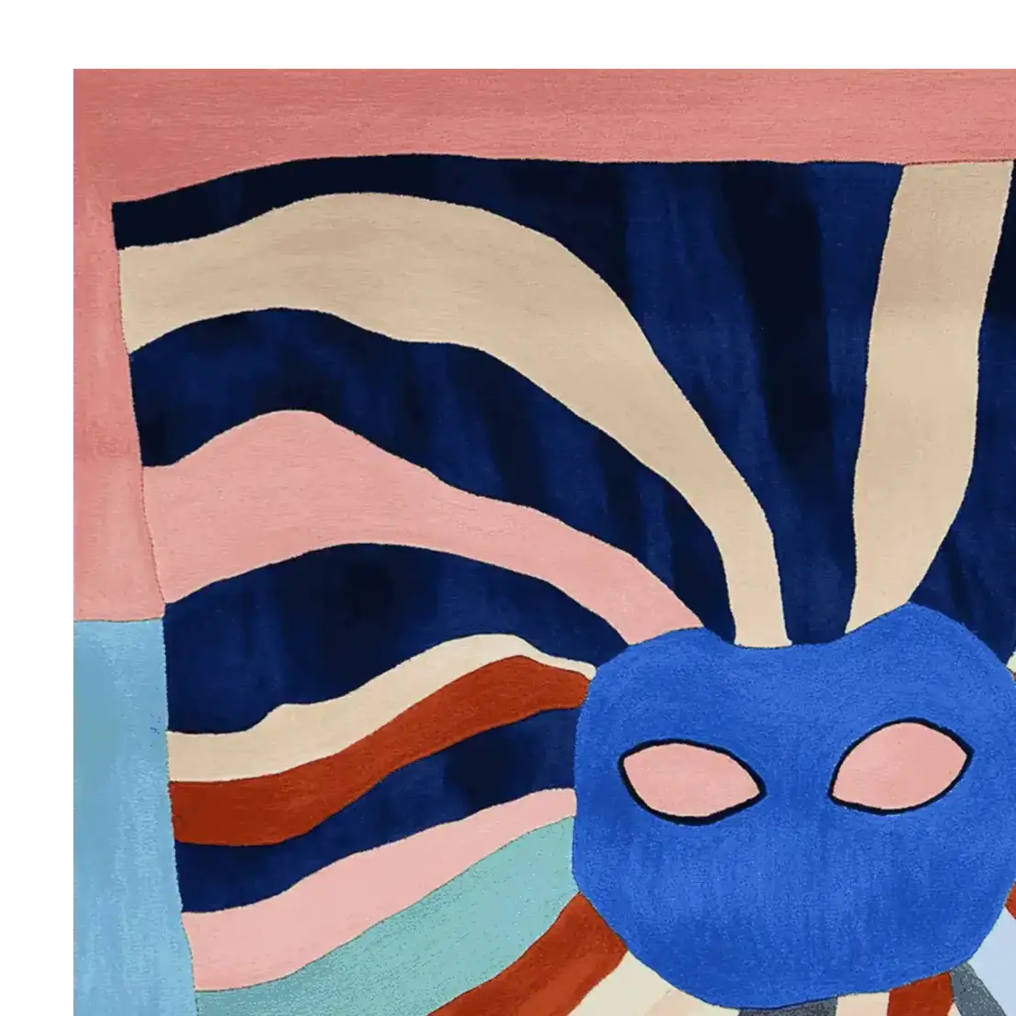 Funky Flow Fever Hand Tufted Rug - Image 5