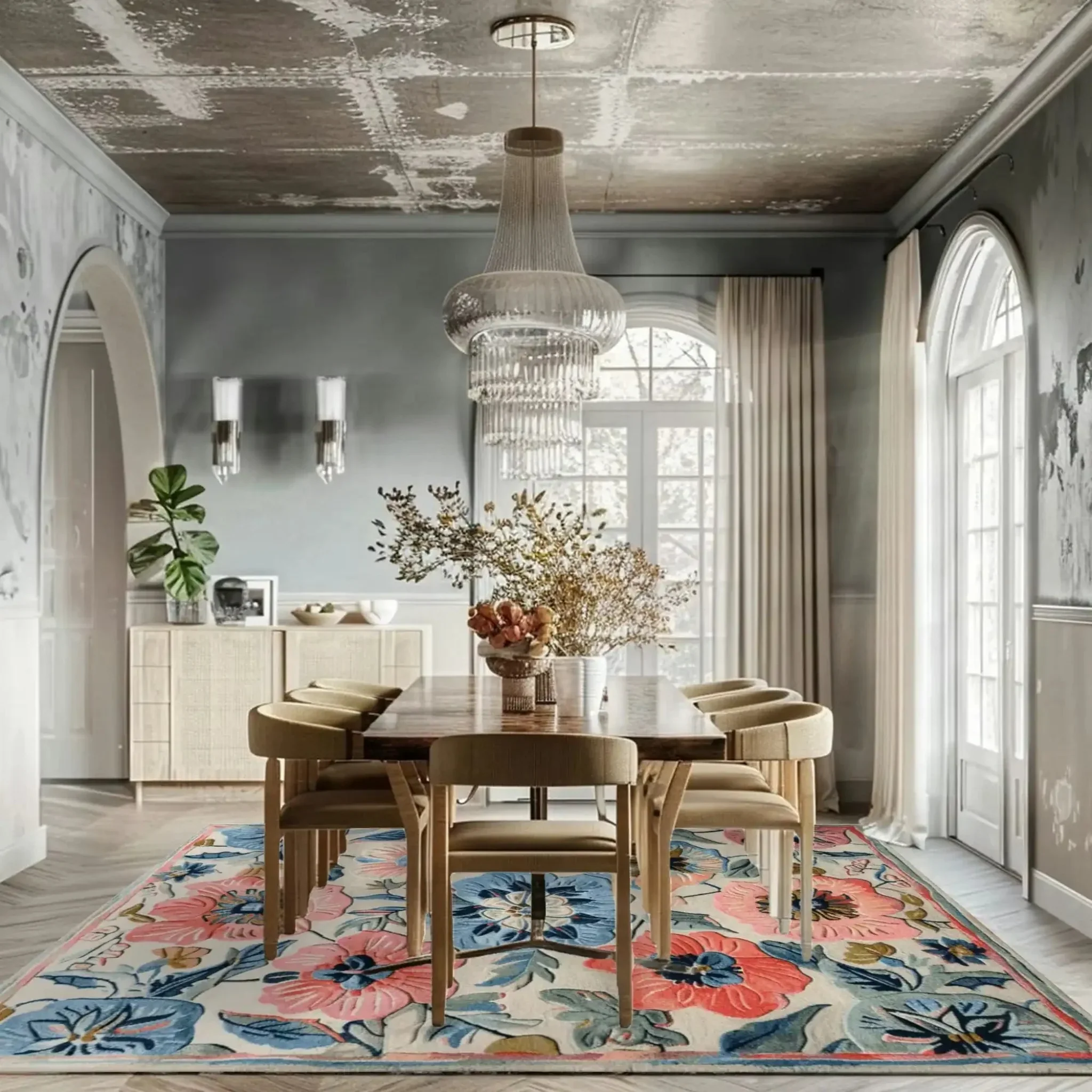 Garden Breeze Hand Tufted Rug - Image 3