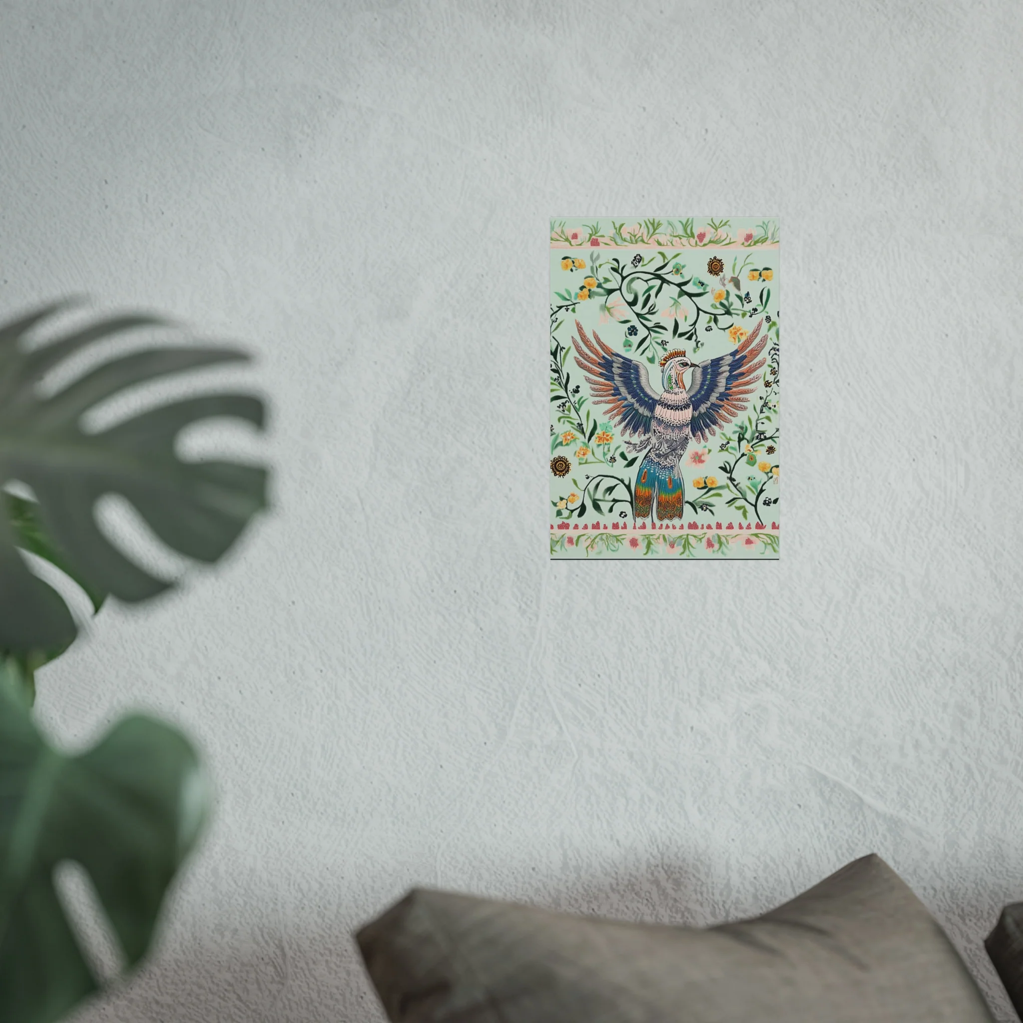 Garden Crest Bird Fine Art Poster - Image 19