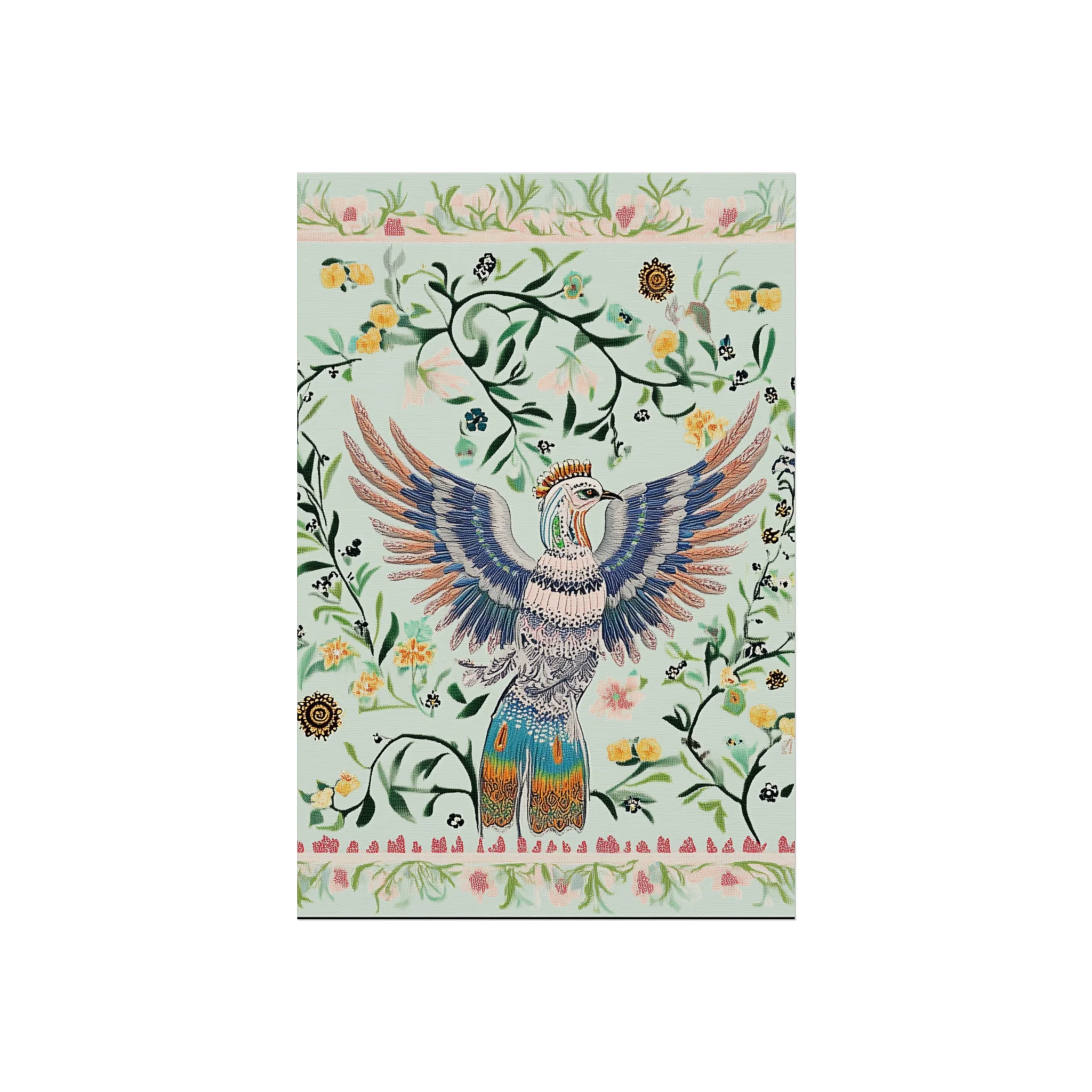 Garden Crest Bird Fine Art Poster - Image 2
