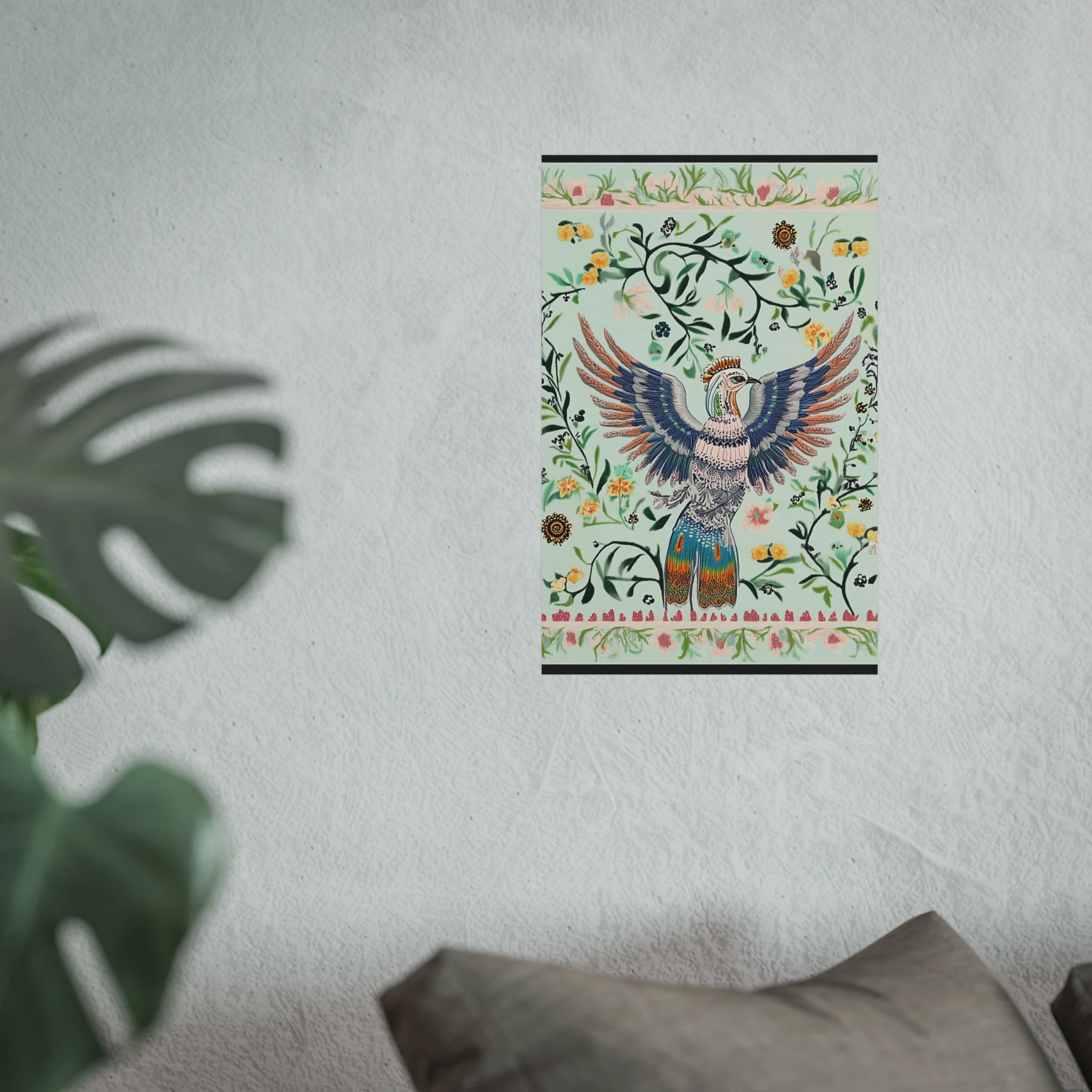 Garden Crest Bird Fine Art Poster - Image 25