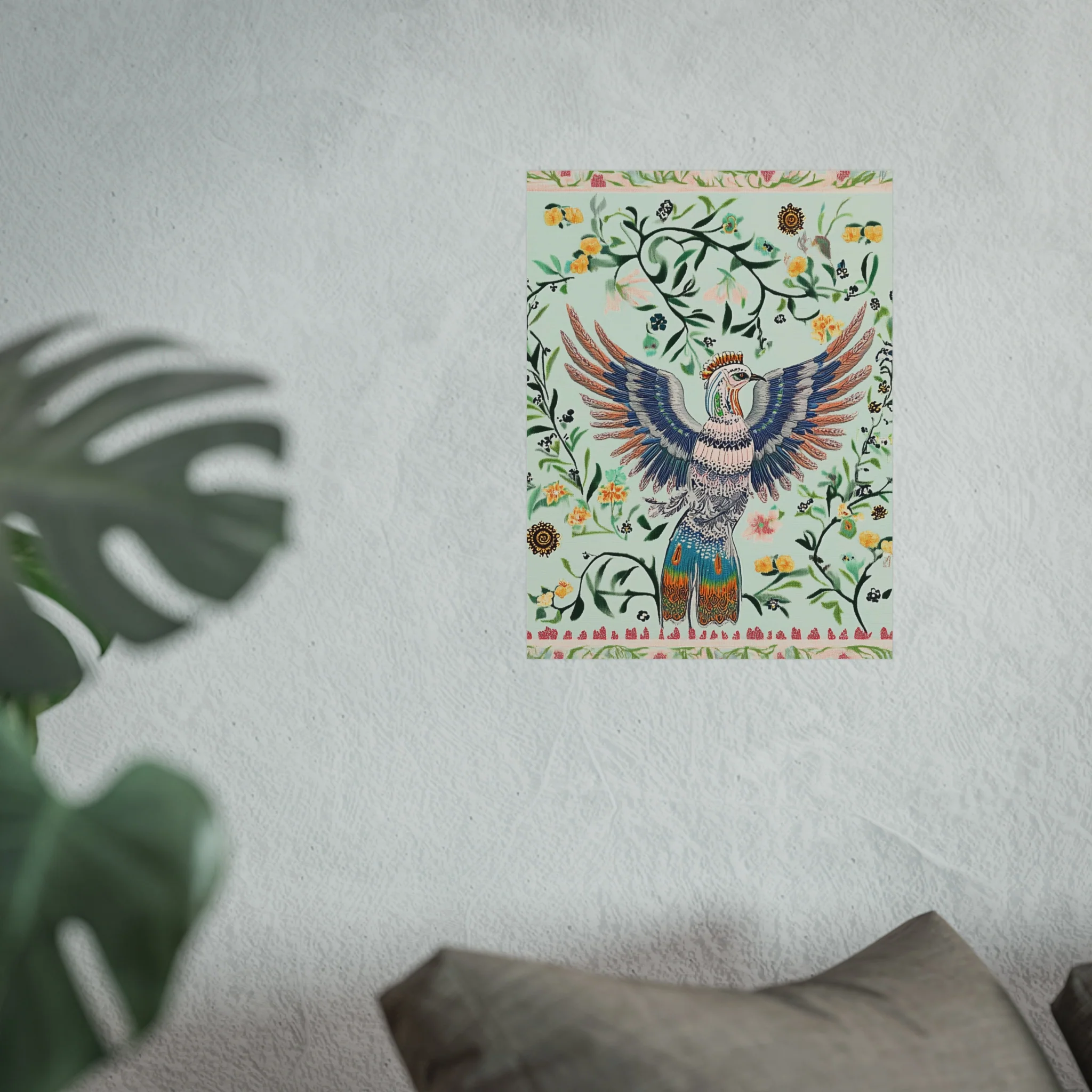 Garden Crest Bird Fine Art Poster - Image 27
