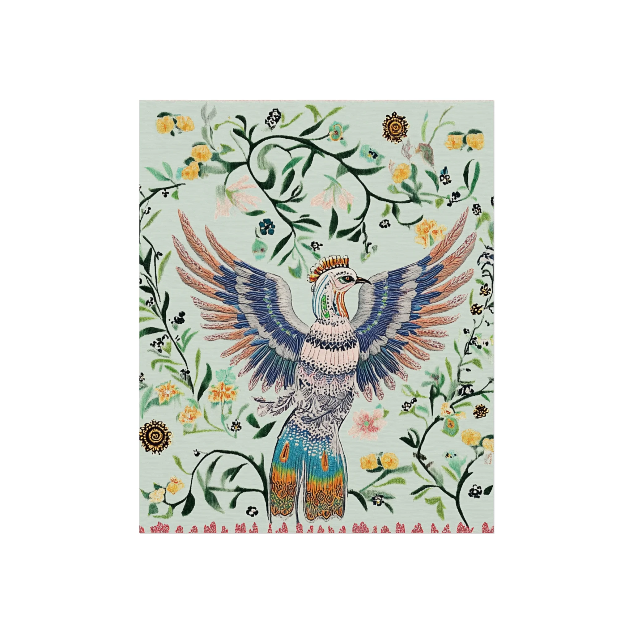 Garden Crest Bird Fine Art Poster - Image 3