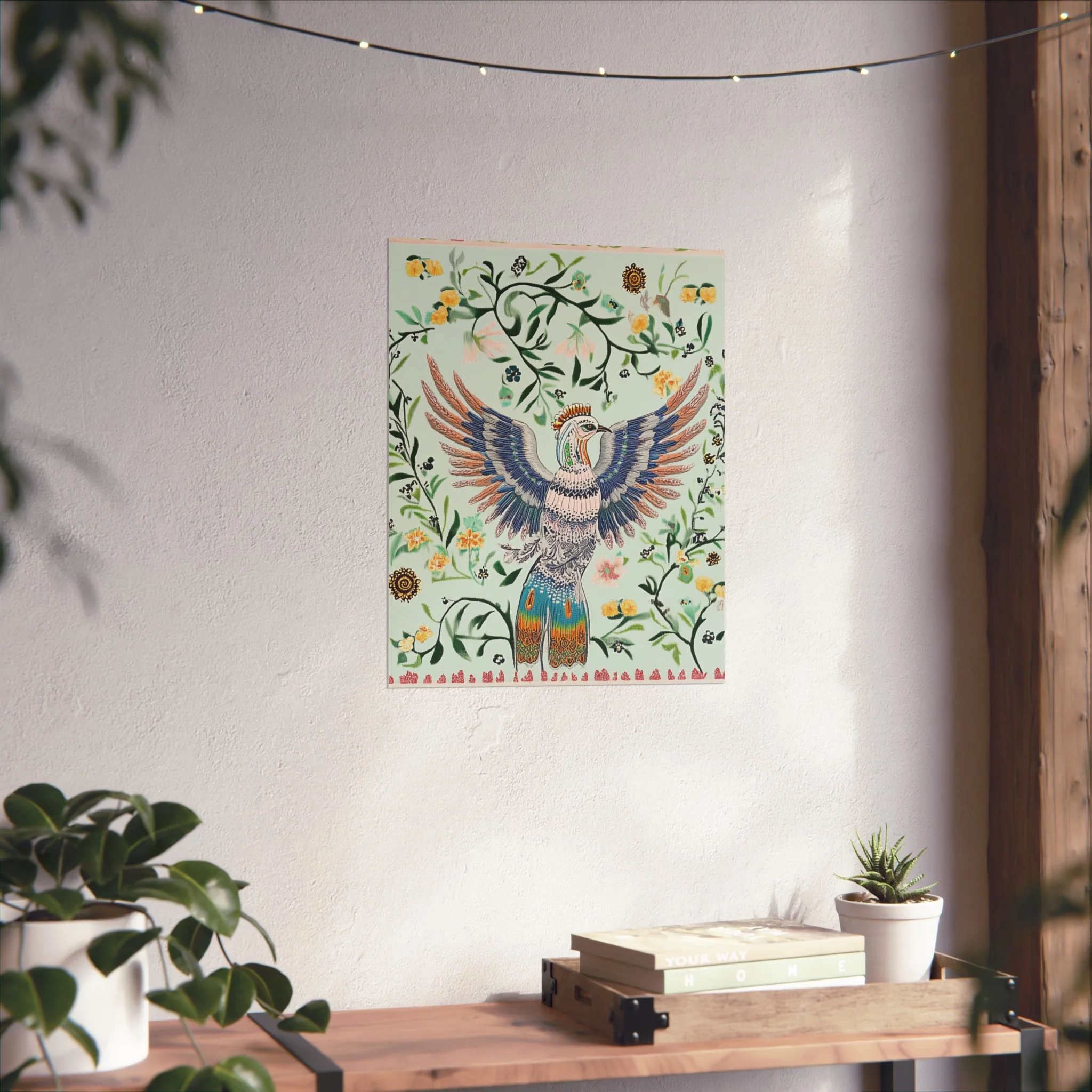 Garden Crest Bird Fine Art Poster - Image 32