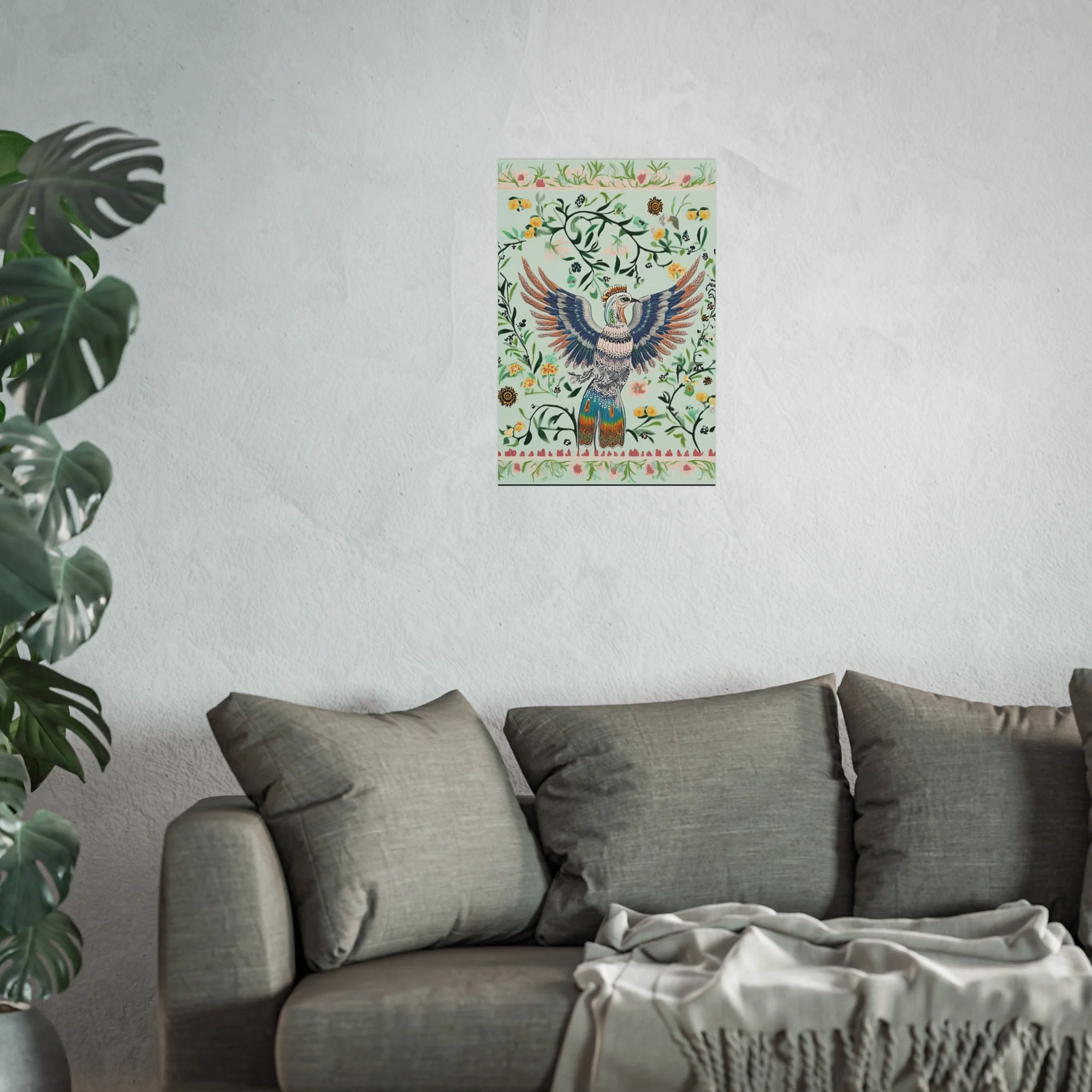Garden Crest Bird Fine Art Poster - Image 33