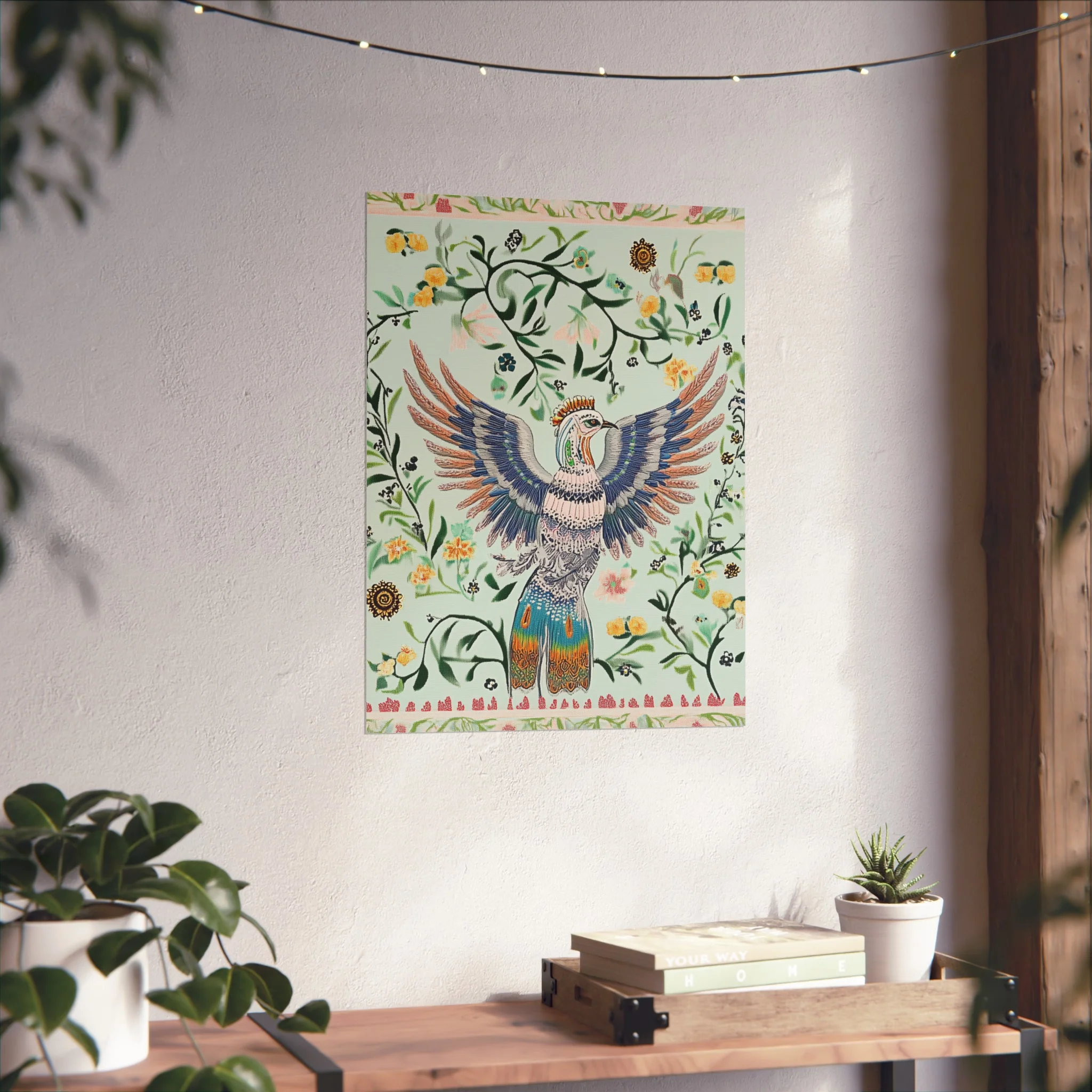 Garden Crest Bird Fine Art Poster - Image 36