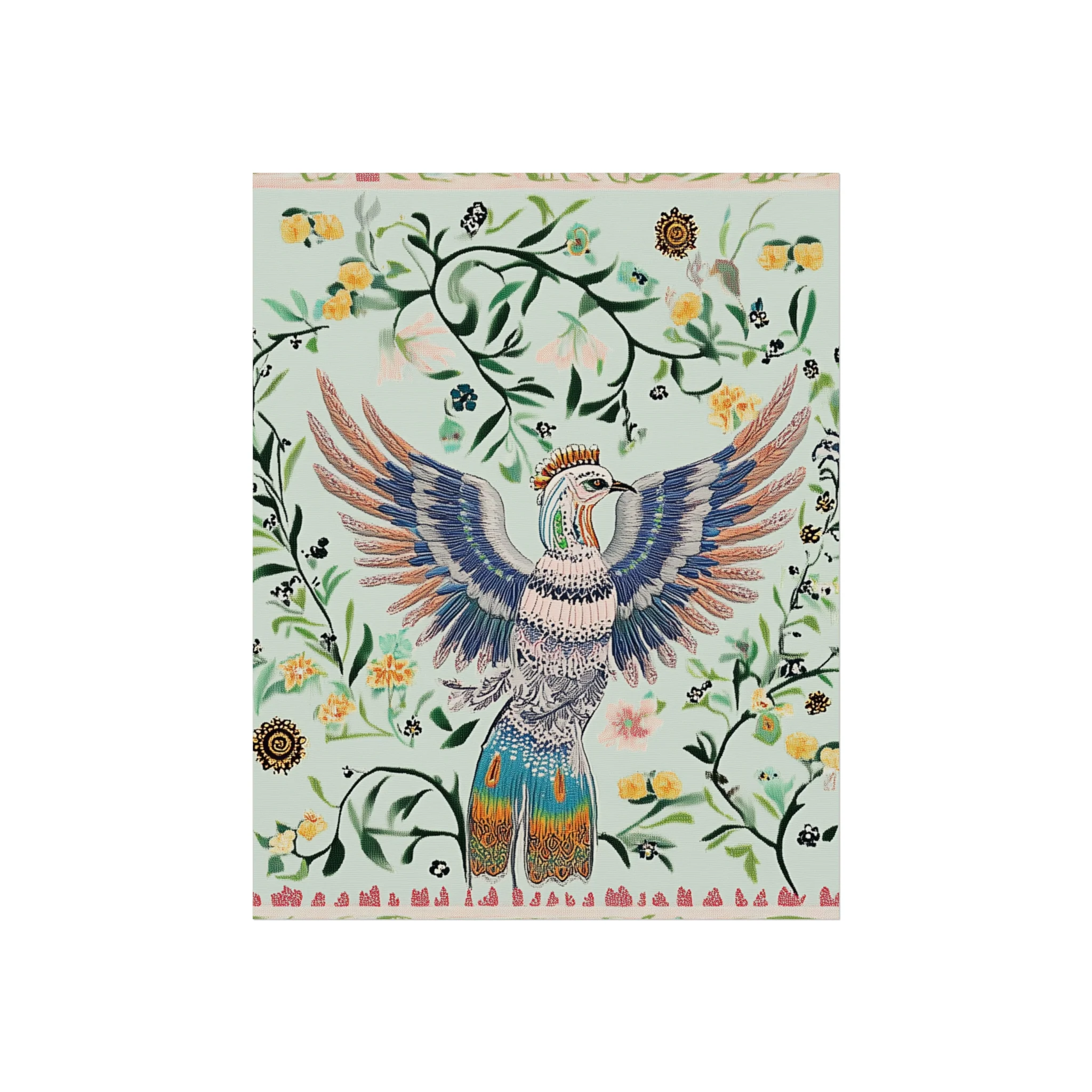 Garden Crest Bird Fine Art Poster - Image 4